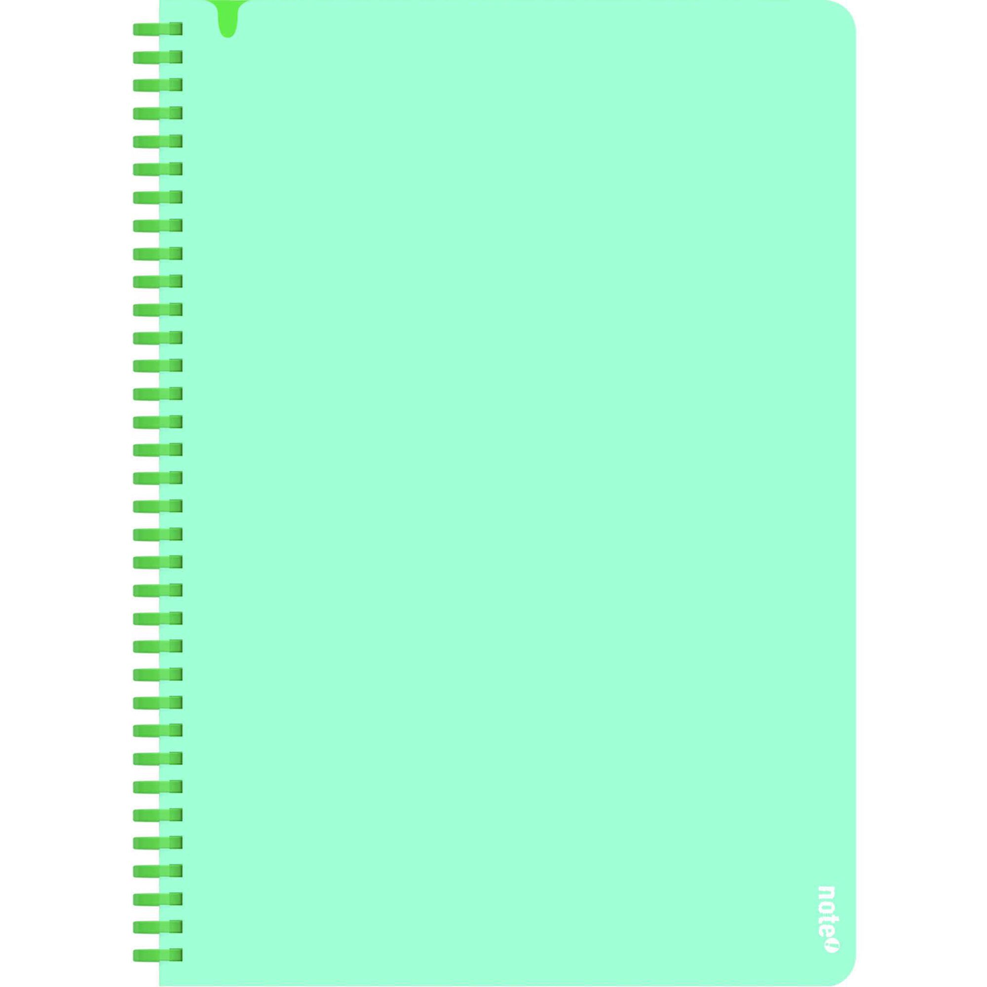 Caderno A4 Soft Universal 80 Folhas Quadriculado (v&aacute;rias cores) Note!