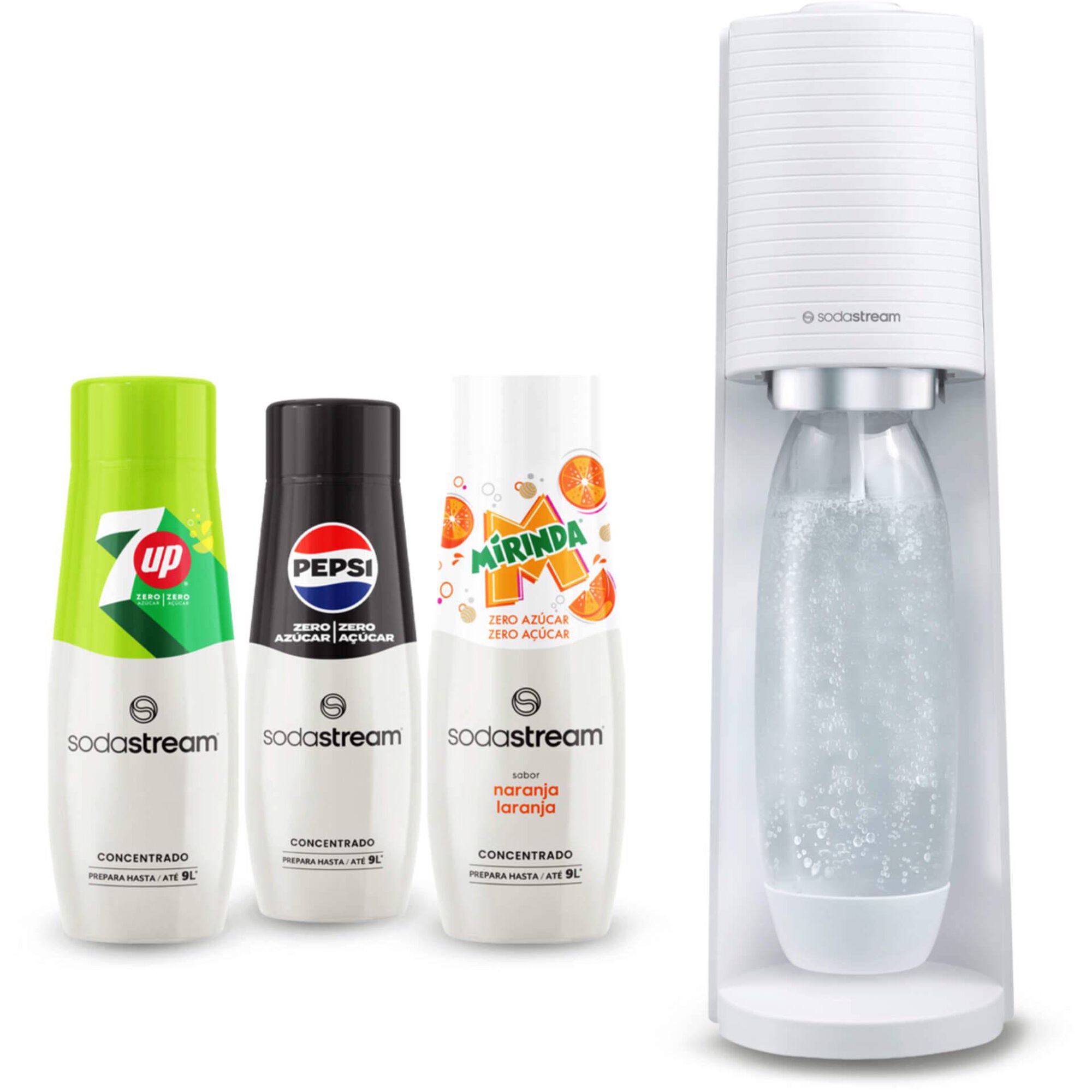 M&aacute;quina Gaseifica&ccedil;&atilde;o &Aacute;gua Branca + 3 Concentrados