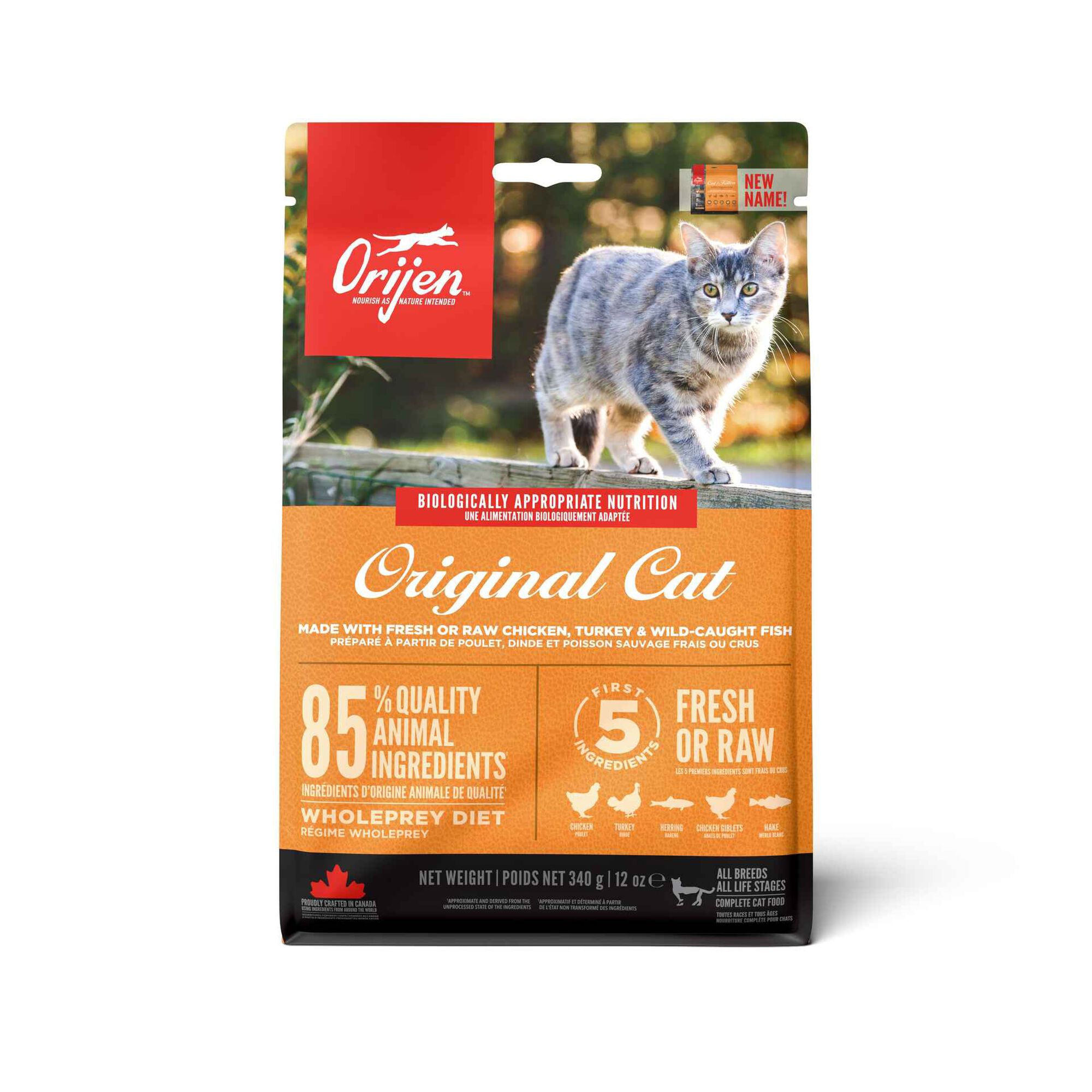Ra&ccedil;&atilde;o para Gato Adulto Original Orijen