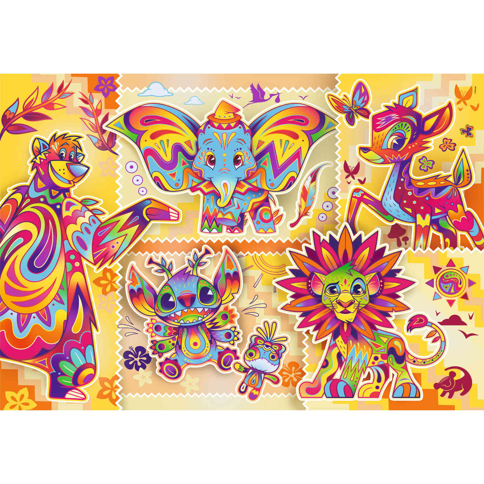 Clementoni - Puzzle Disney 1000 Pe&ccedil;as (v&aacute;rios modelos)