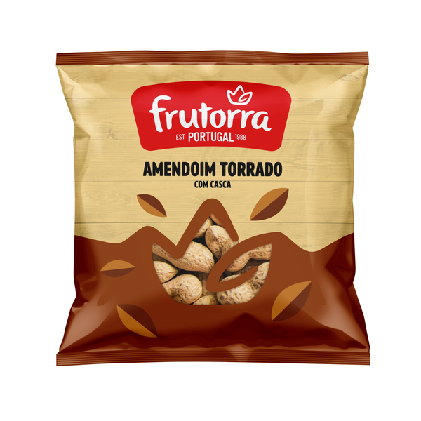 Amendoim Torrado com Casca Frutorra