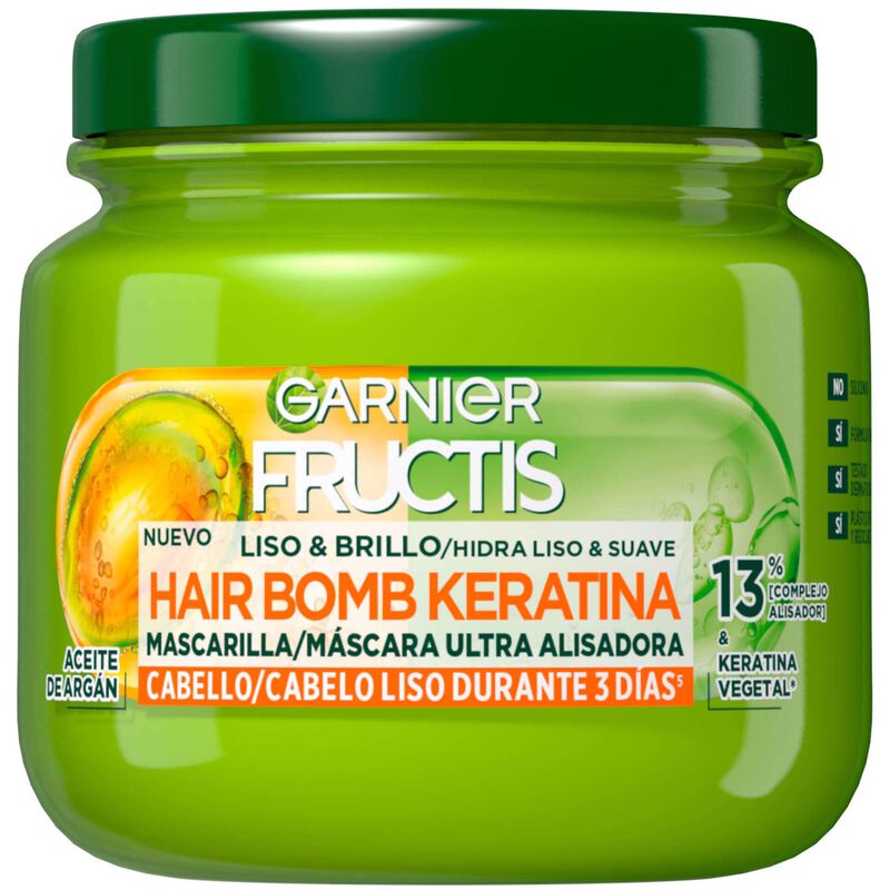 Máscara Cabelo Hidra Liso &amp; Suave Garnier Fructis