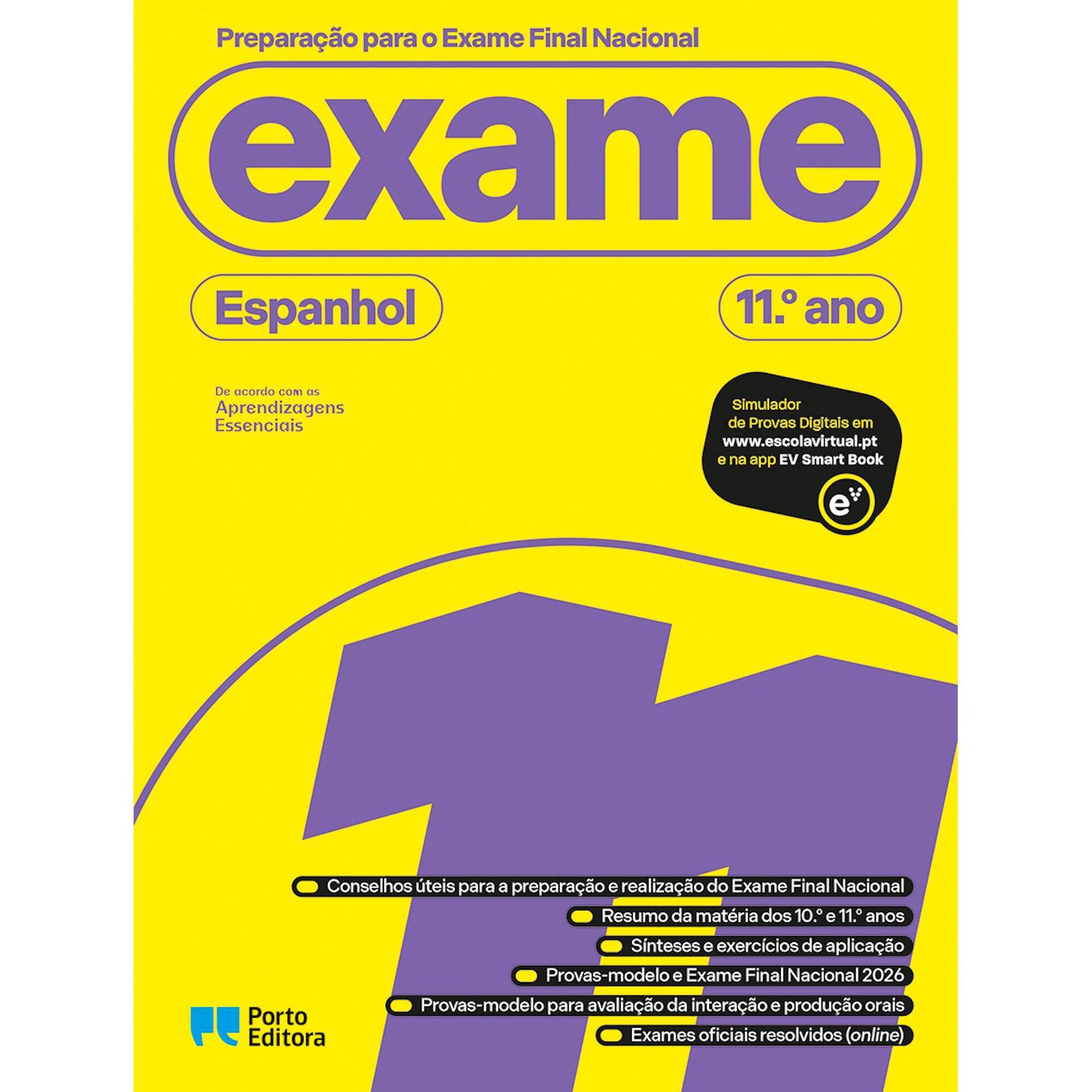 Prepara&ccedil;&atilde;o para o Exame Final Nacional - Espanhol - Inicia&ccedil;&atilde;o - 11.&ordm; Ano