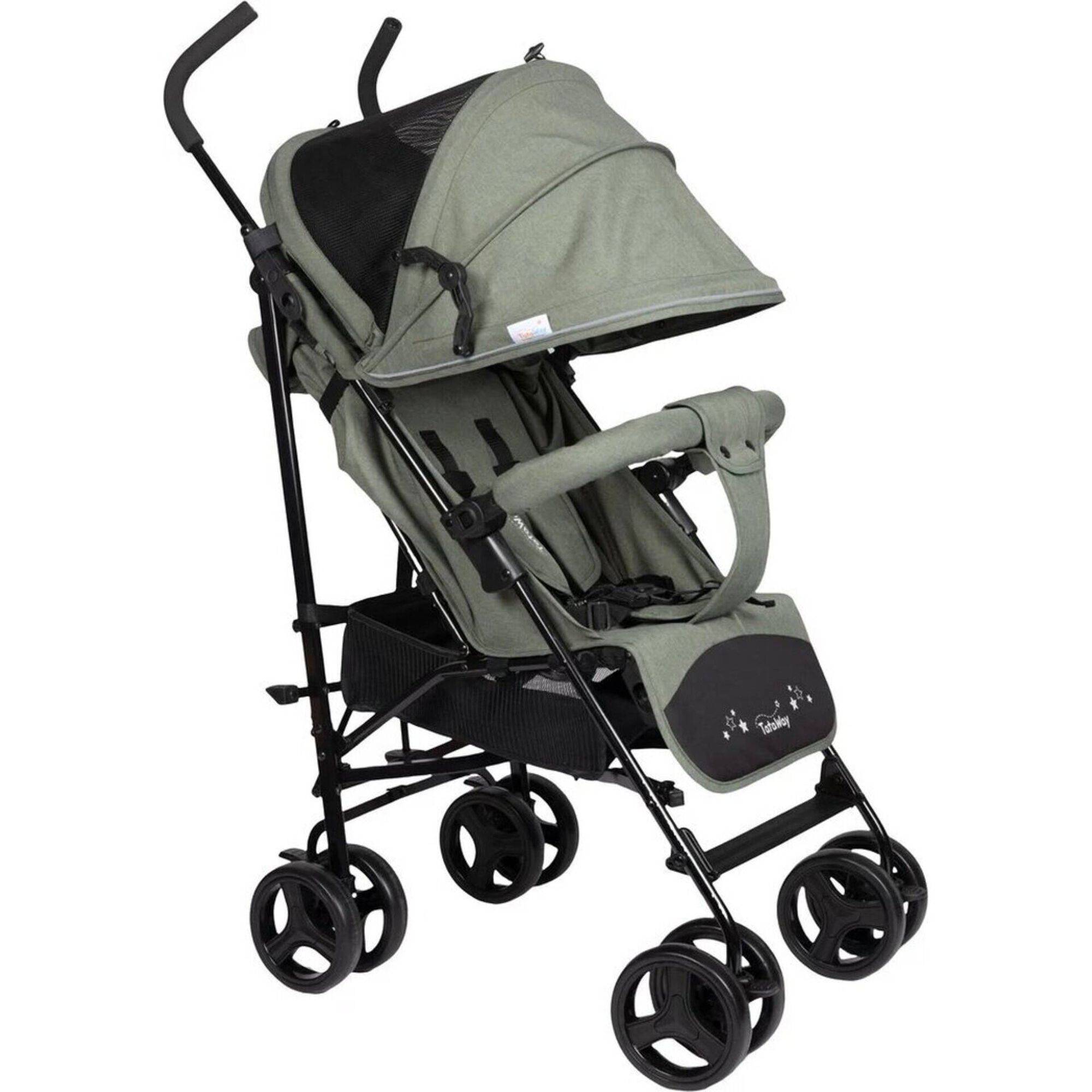 Carrinho de Passeio Cinza Uvea