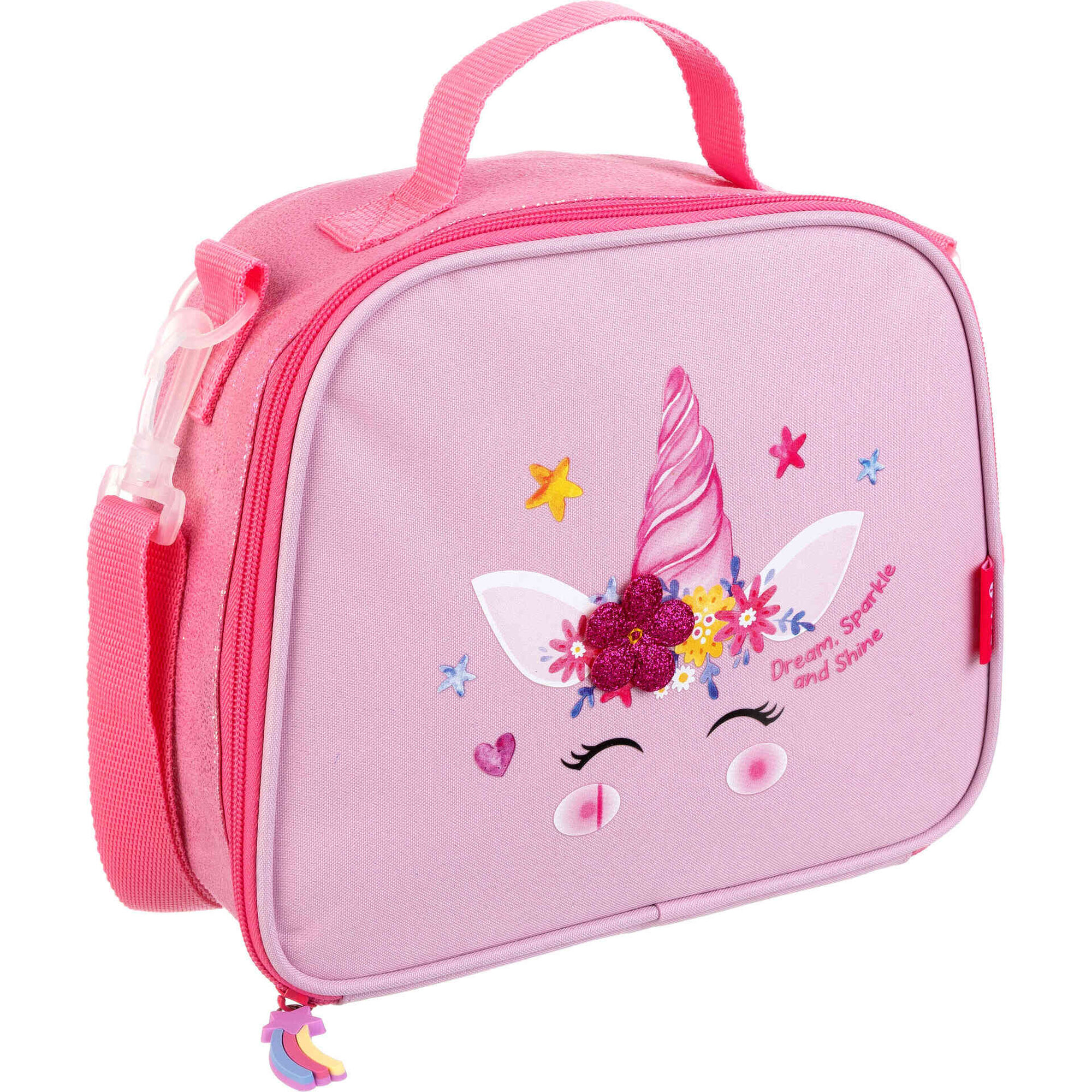 Lancheira 5L Rosa Unicorn