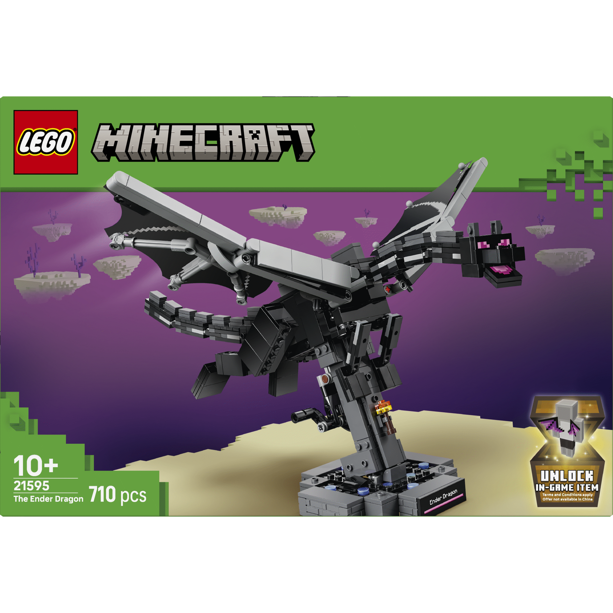 LEGO Minecraft - O Drag&atilde;o Ender - 21595