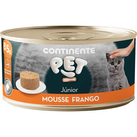 Comida H&uacute;mida para Gato J&uacute;nior Mousse Frango