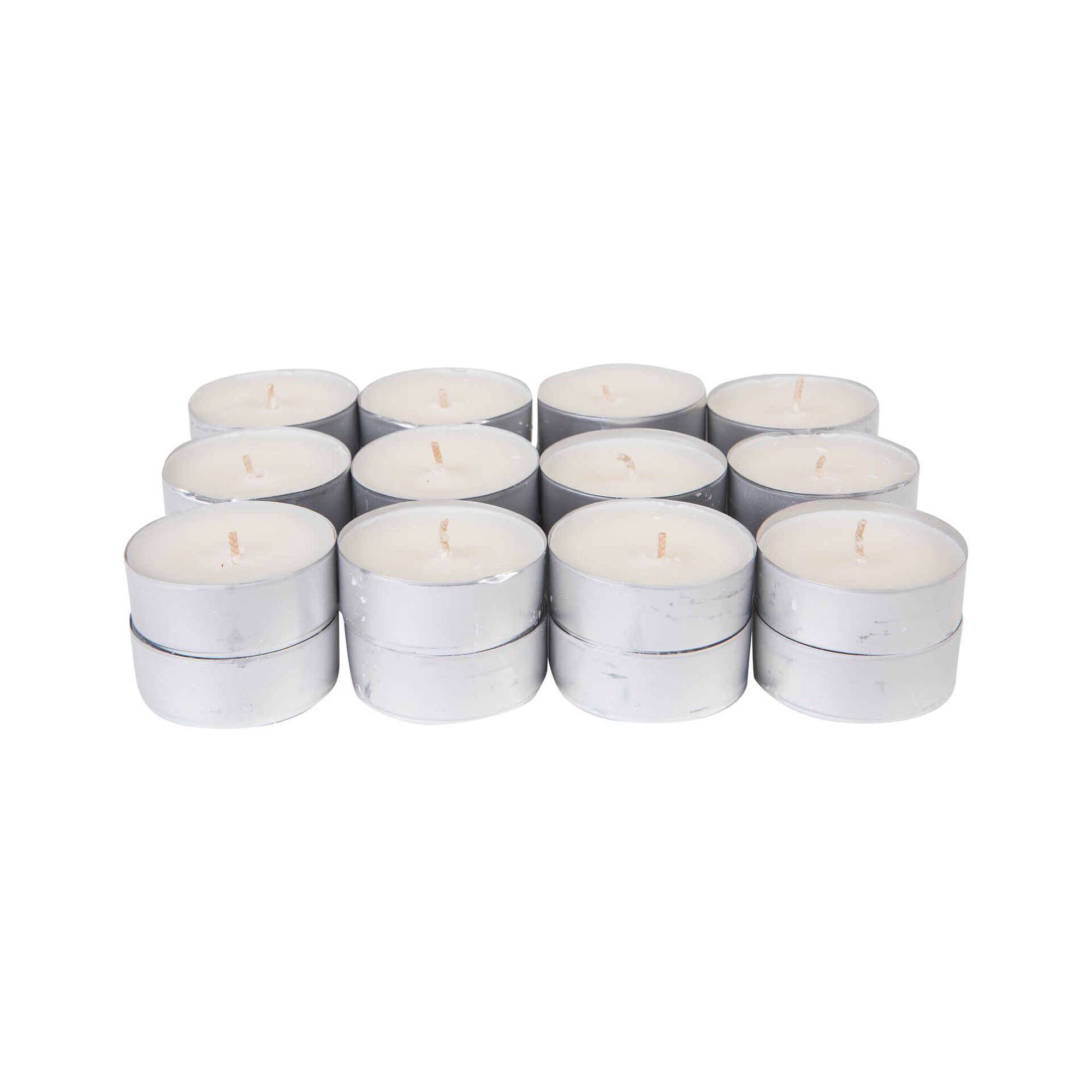 Conjunto 24 Velas Tealight Brancas