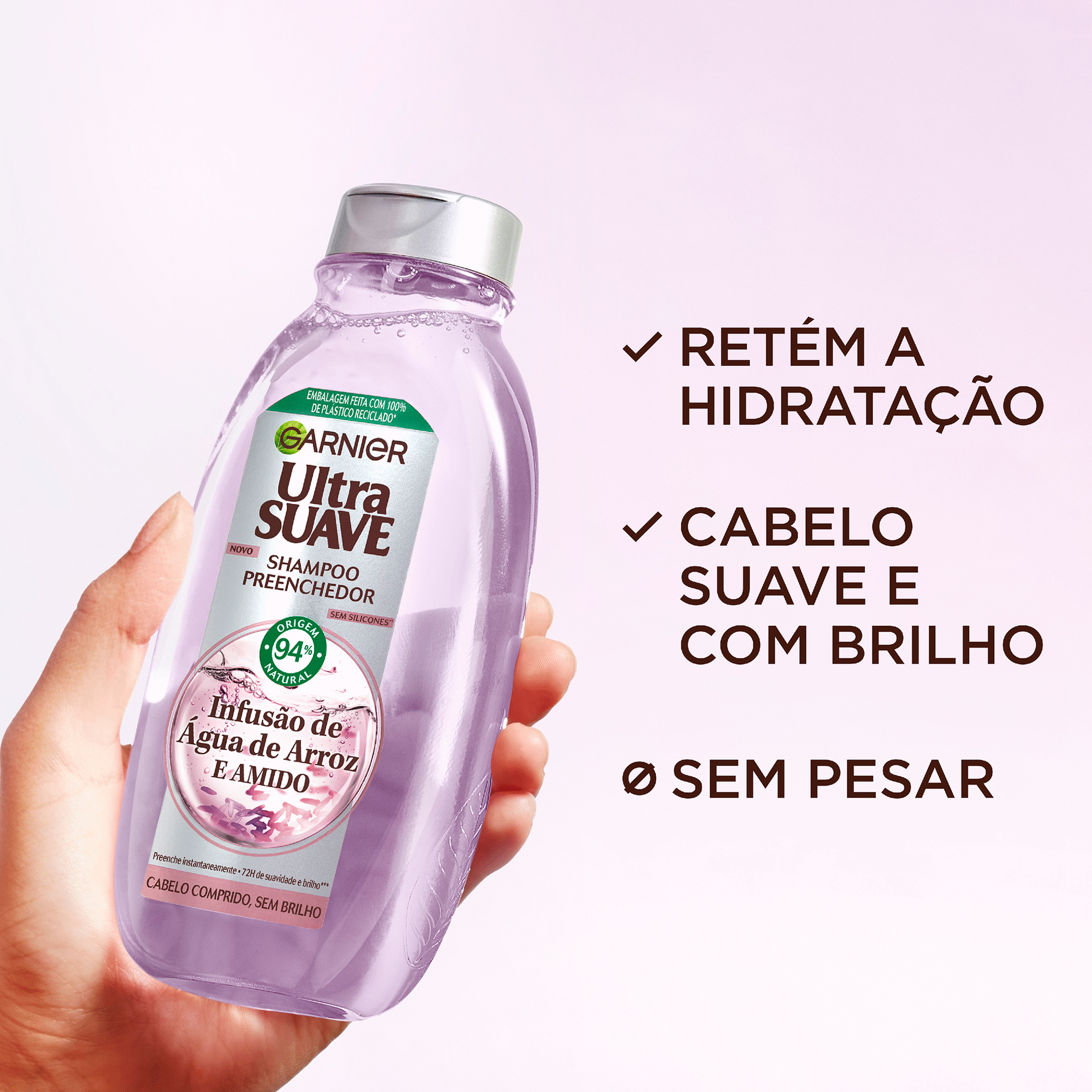 Champ&ocirc; Ultra Suave &Aacute;gua de Arroz
