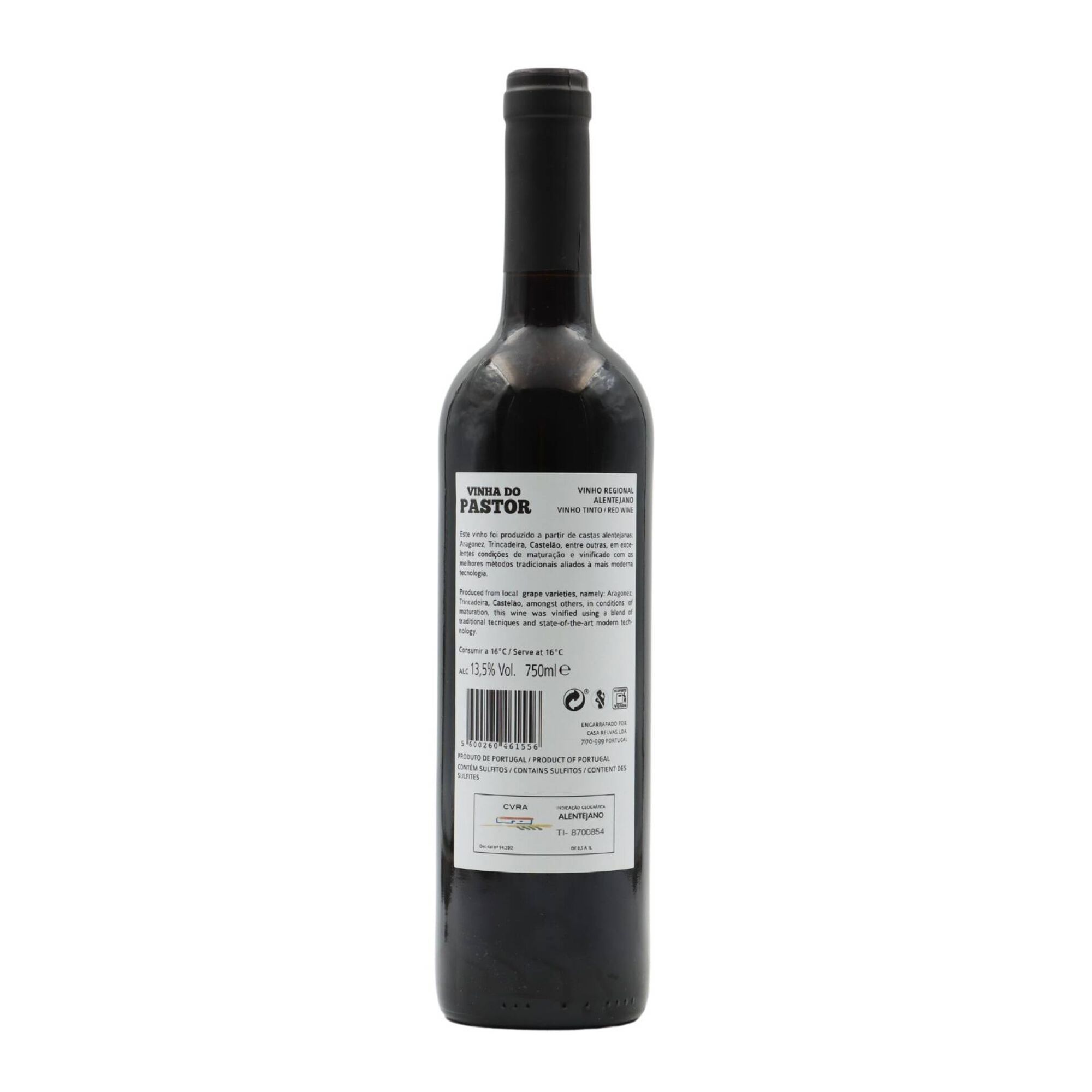 Vinha Do Pastor Alentejano Vinho Tinto