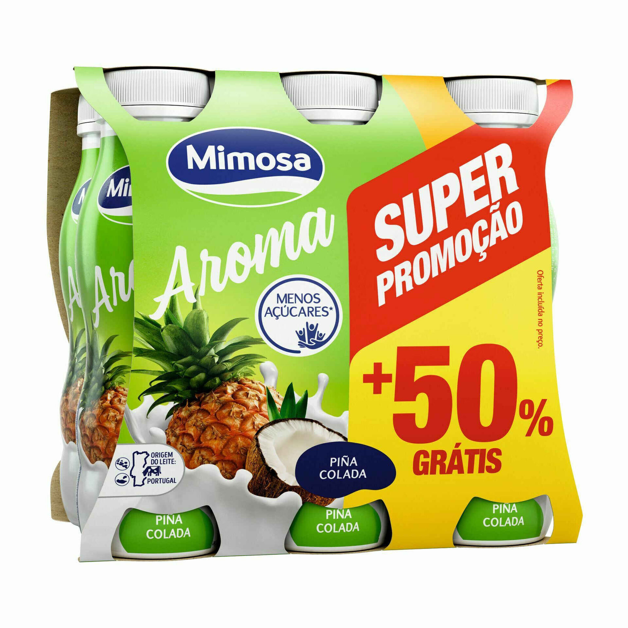 Iogurte Líquido Ananás e Coco Iogurte Líquido Ananás e Coco