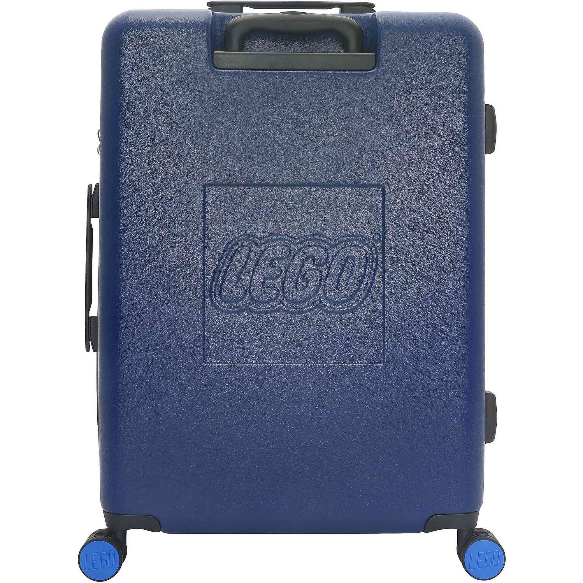 Mala de Viagem Média 4 Rodas Azul Brick