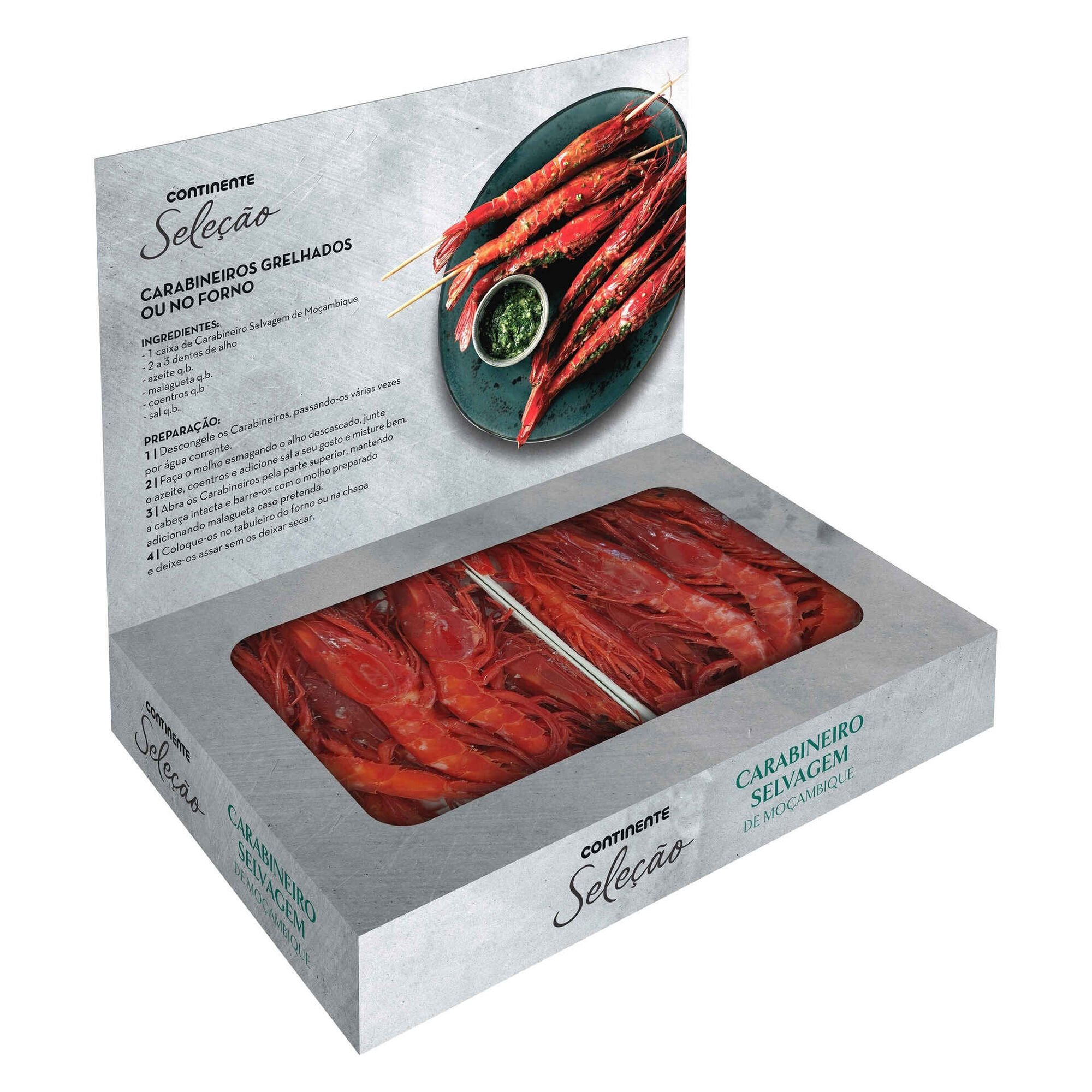 Carabineiro Selvagem de Moçambique Ultracongelado