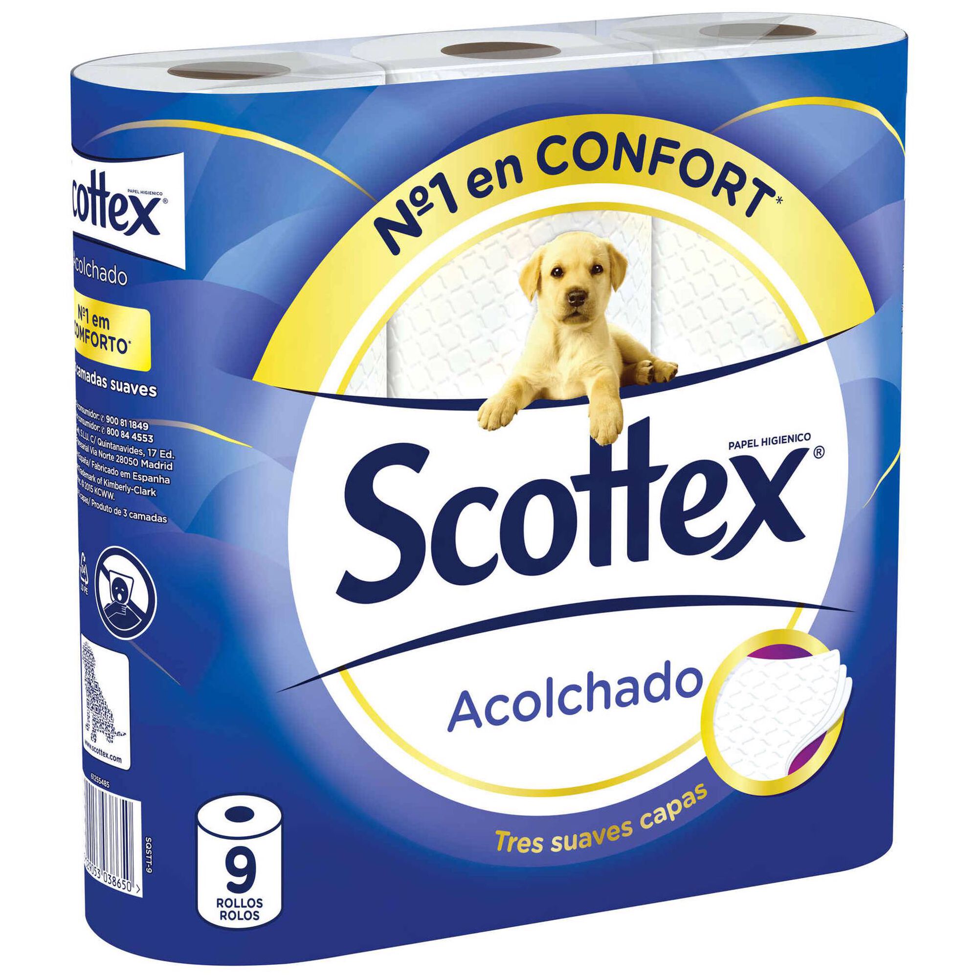 Papel Higiénico 3 Folhas Acolchoado Papel Higiénico 3 Folhas Acolchoado