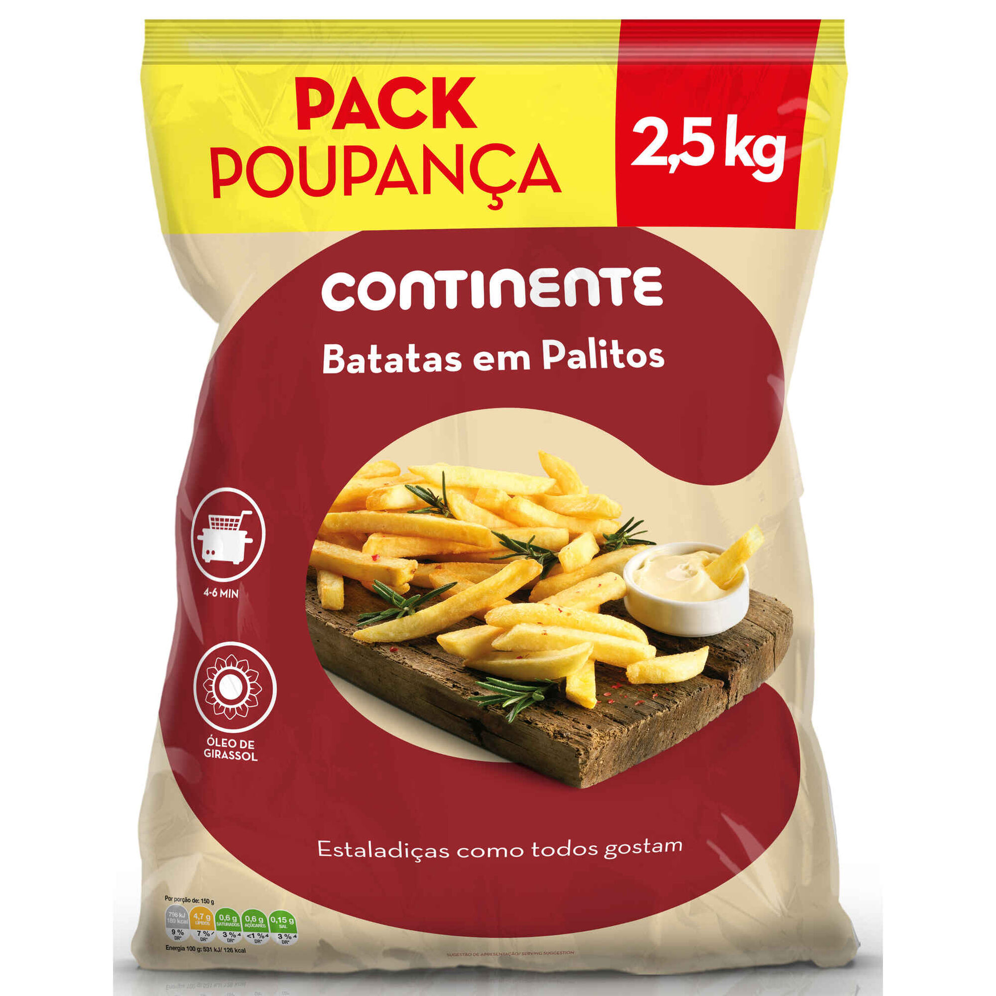 Batata Palitos Pack Poupança