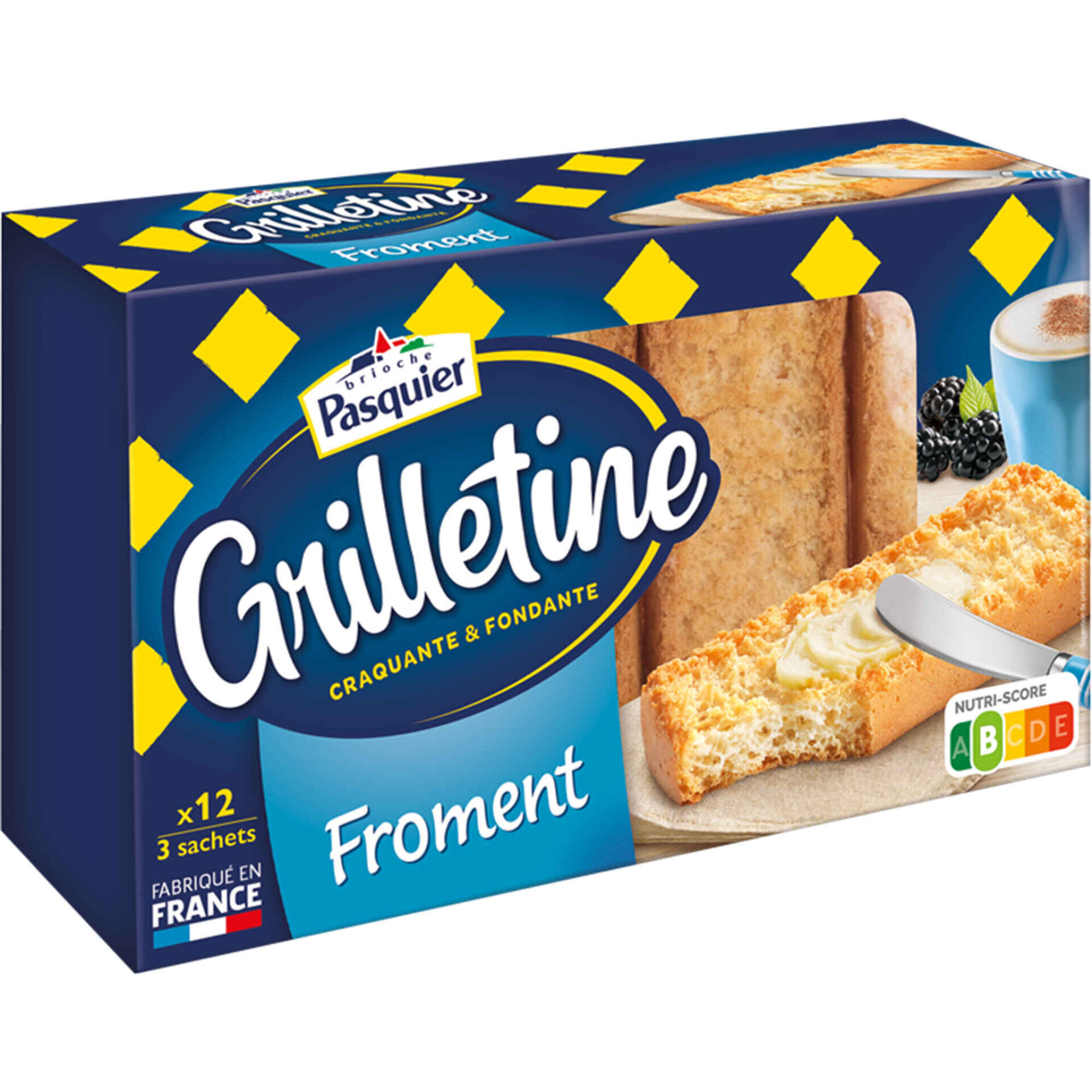 Tosta Grilletine Brioche Pasquier
