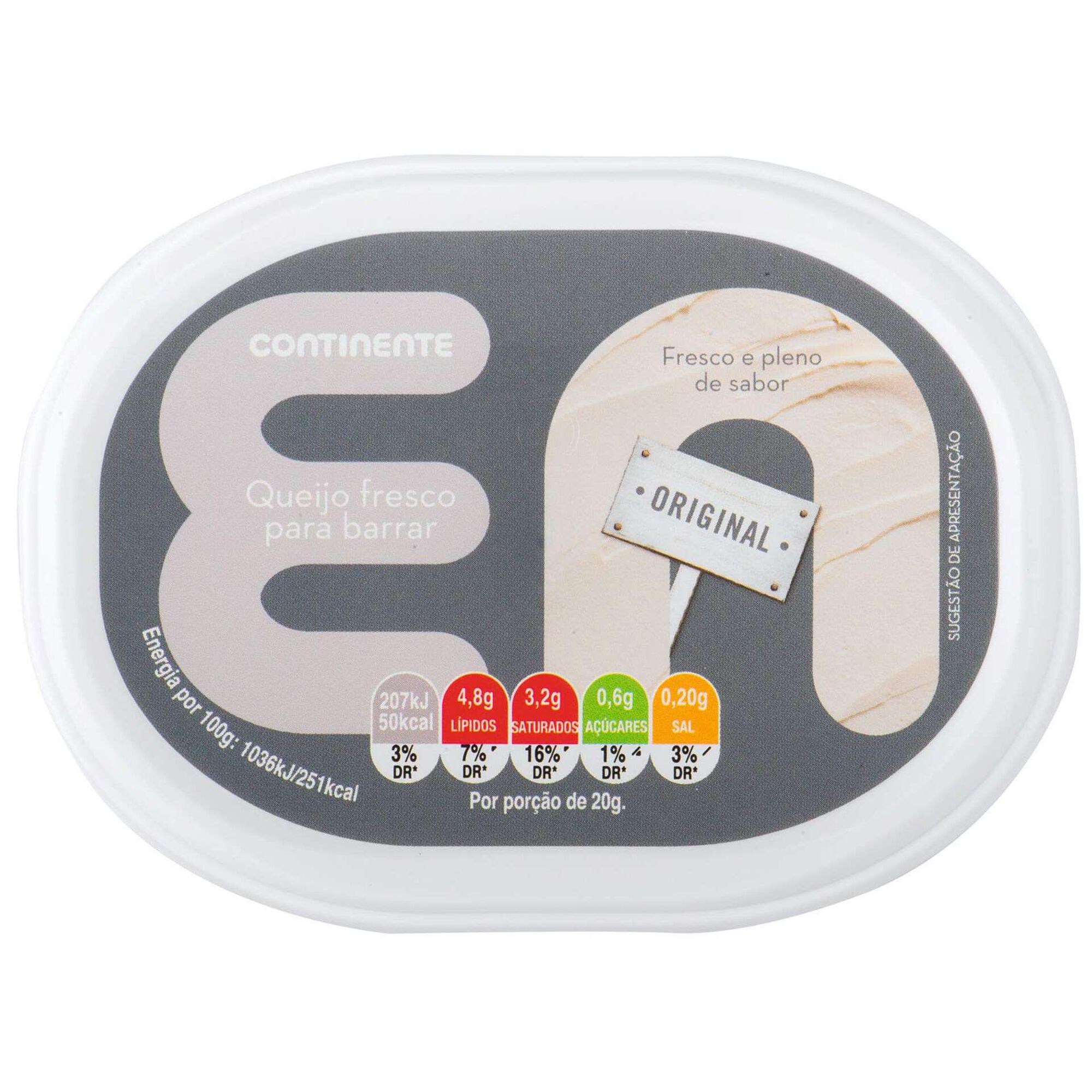 Queijo Creme Barrar Natural Queijo Creme Barrar Natural
