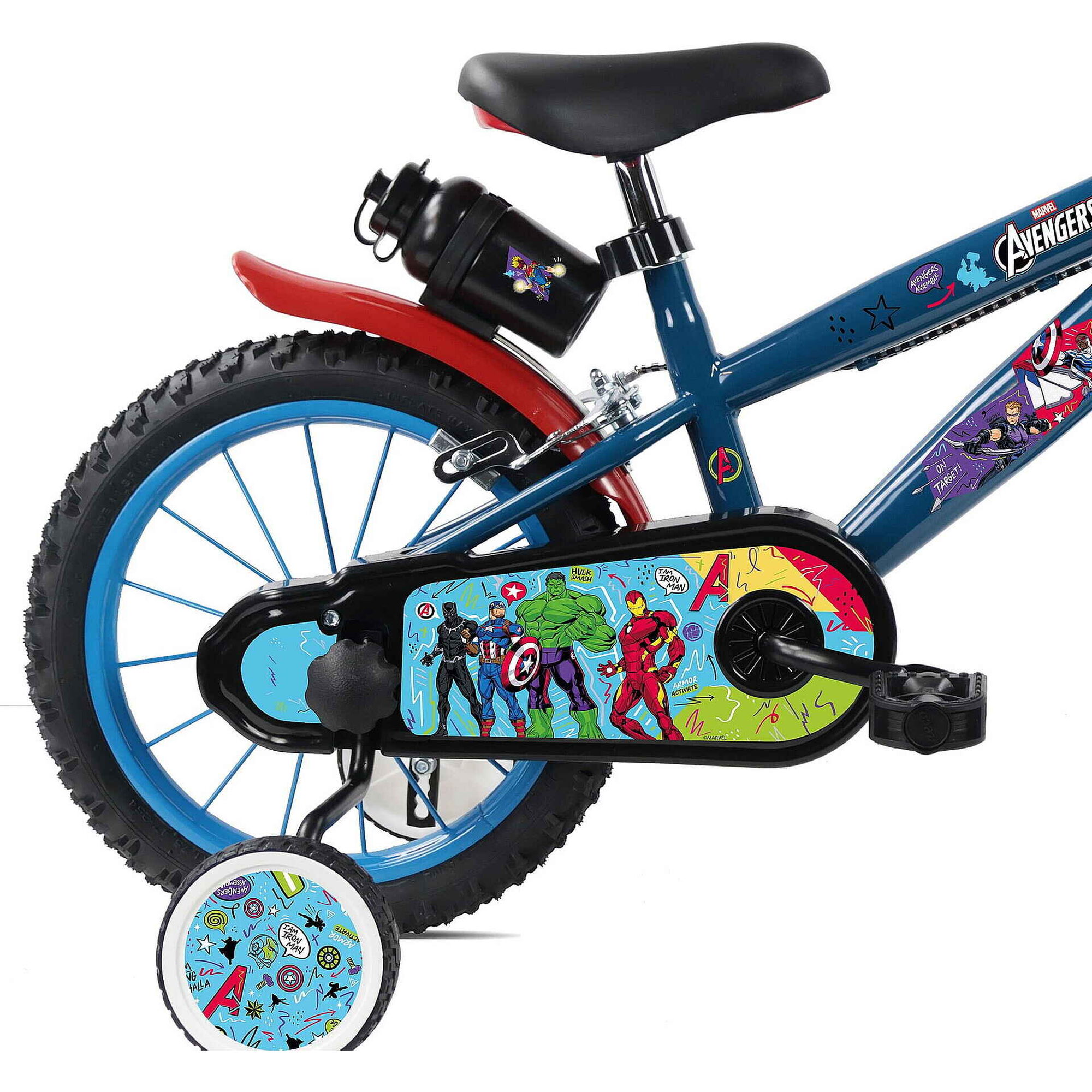 Bicicleta de Crian&ccedil;a 14" 4-6 Anos Avengers