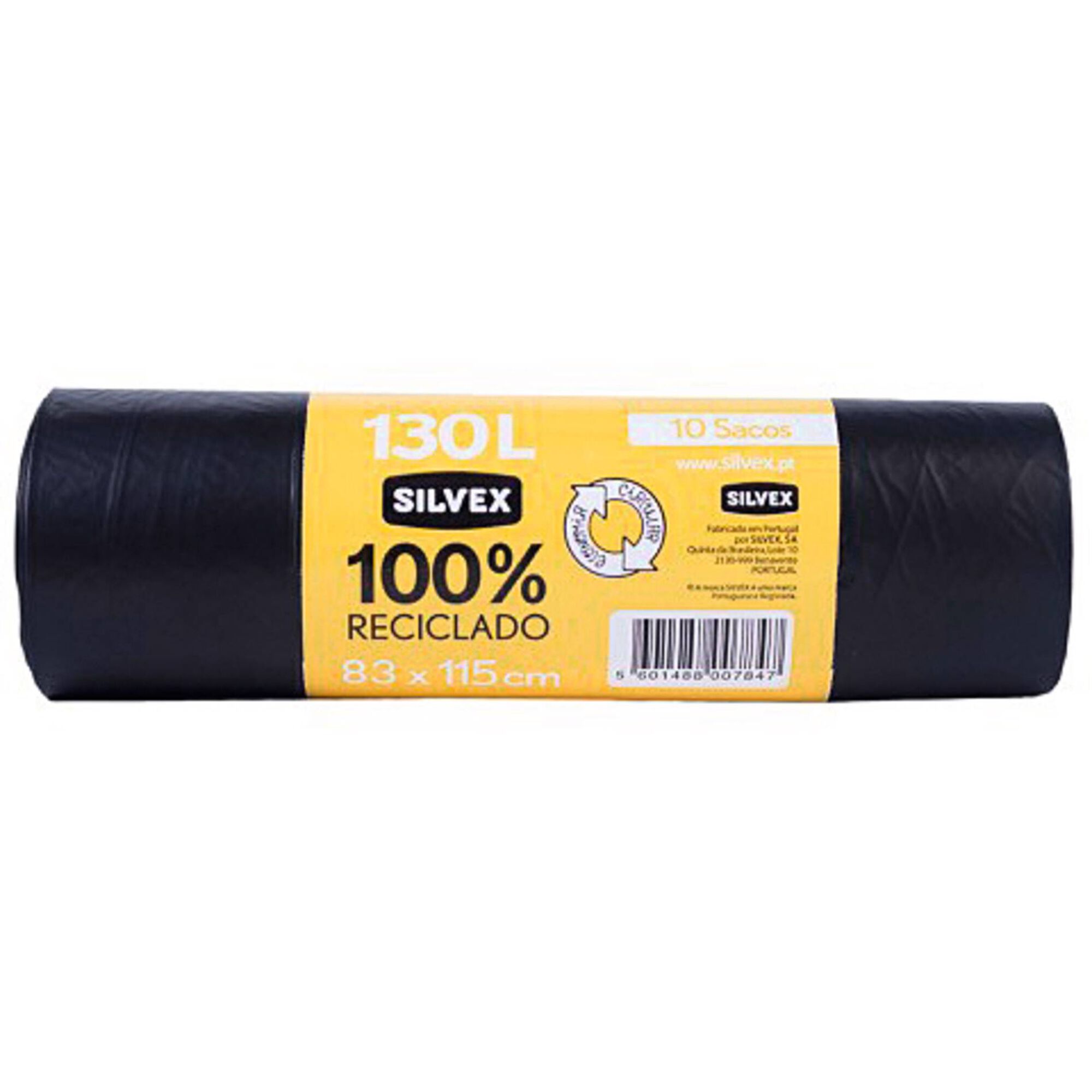 Sacos Lixo Fecho Fácil 100% Reciclado 130 lt