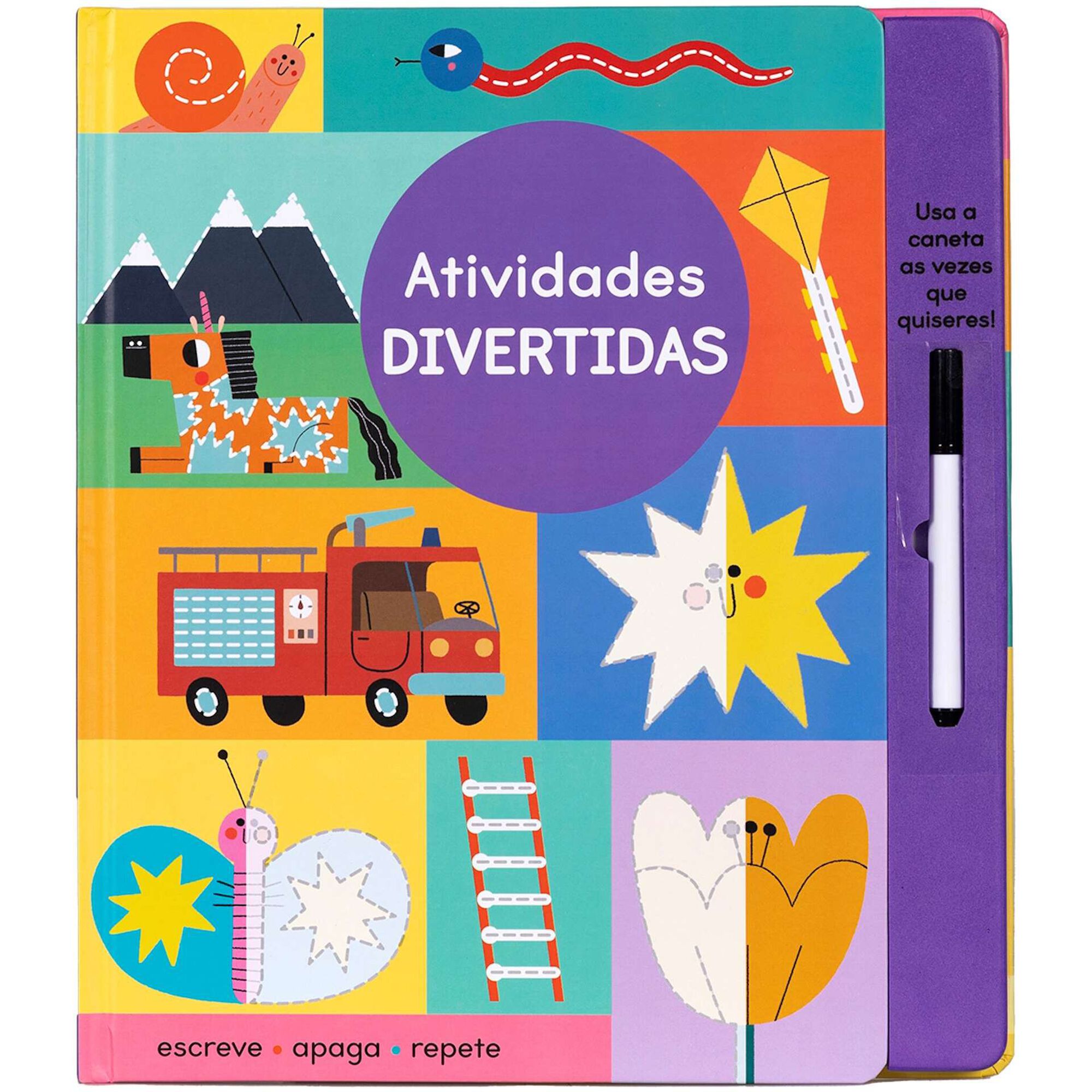 Atividades Divertidas - Escreve, Apaga, Repete Atividades Divertidas - Escreve, Apaga, Repete
