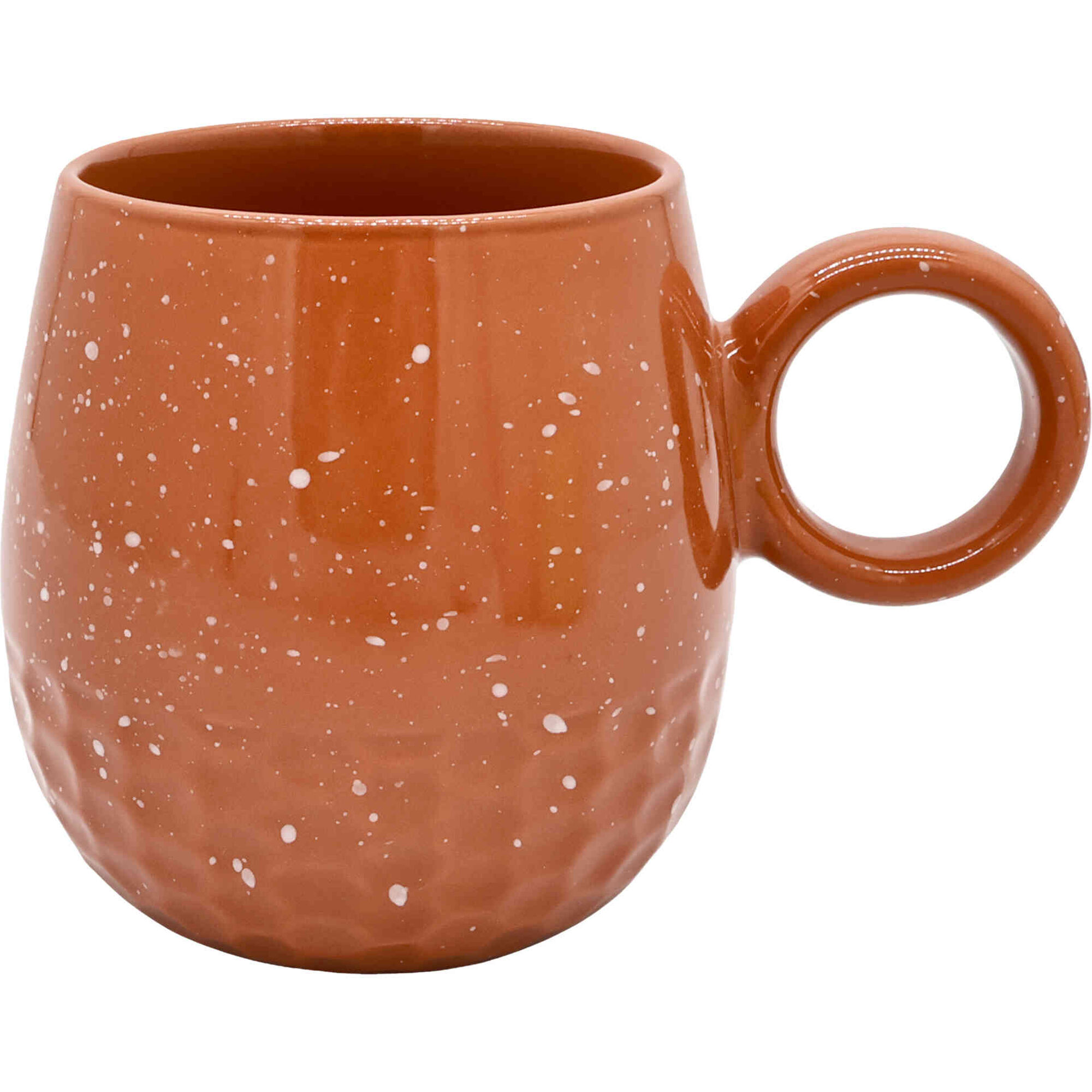 Caneca 420ml Colmeia Laranja Kasa