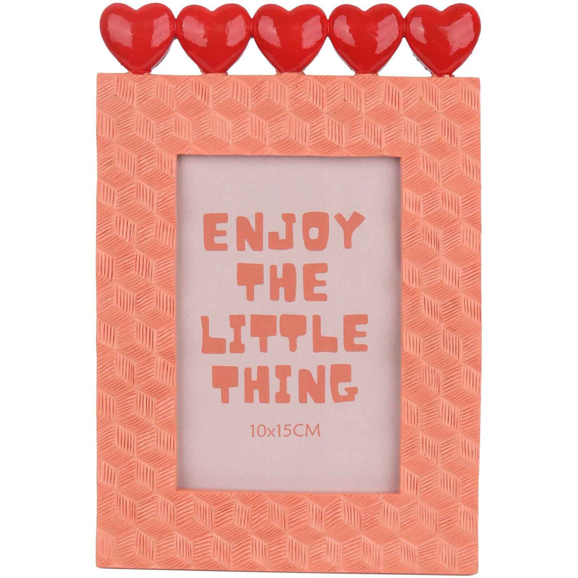 Moldura Laranja Cora&ccedil;&otilde;es Kasa