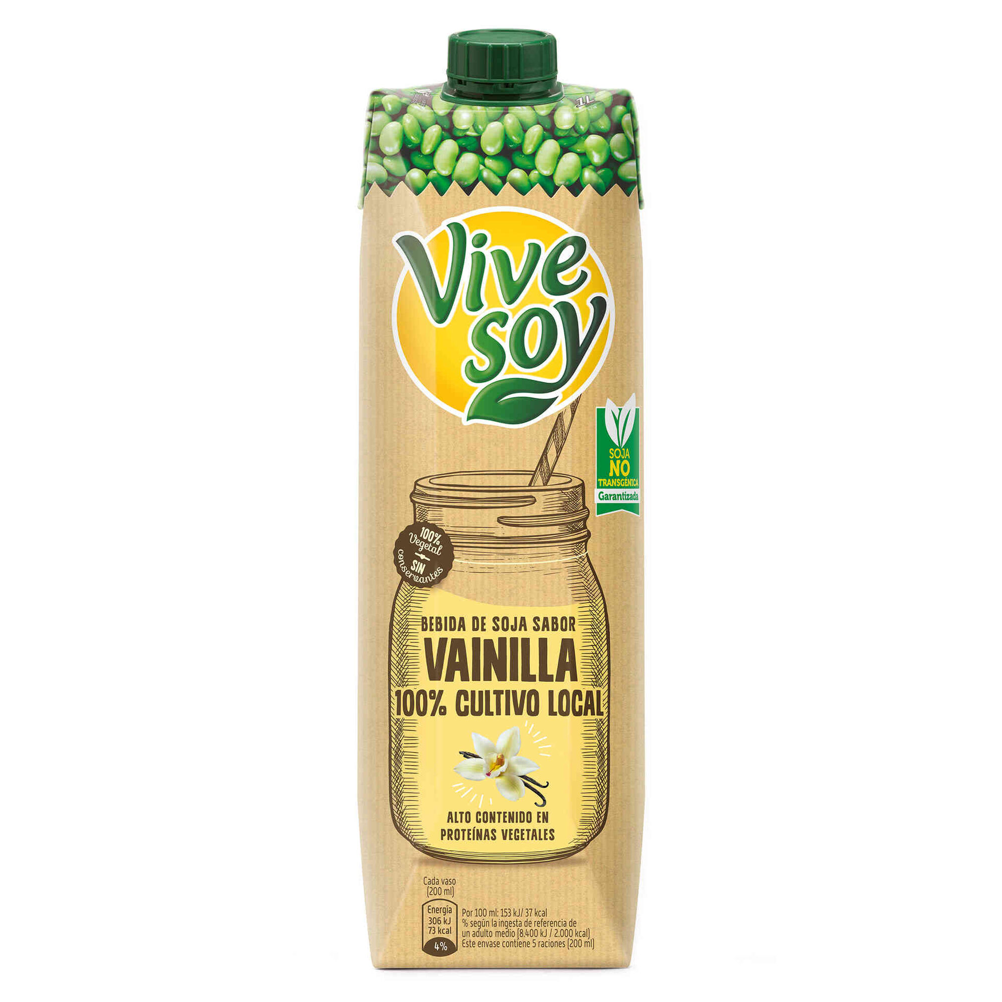 Bebida Vegetal de Soja Baunilha Bebida Vegetal de Soja Baunilha