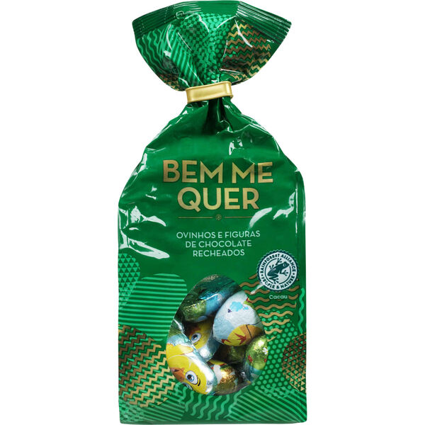 Mini Ovos e Fantasias Chocolate Bem Me Quer