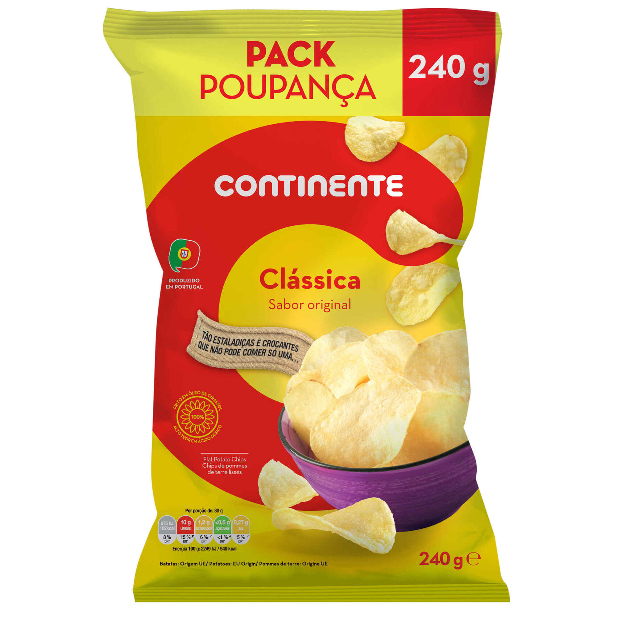 Batata Frita Lisa Pack Poupança Batata Frita Lisa Pack Poupança