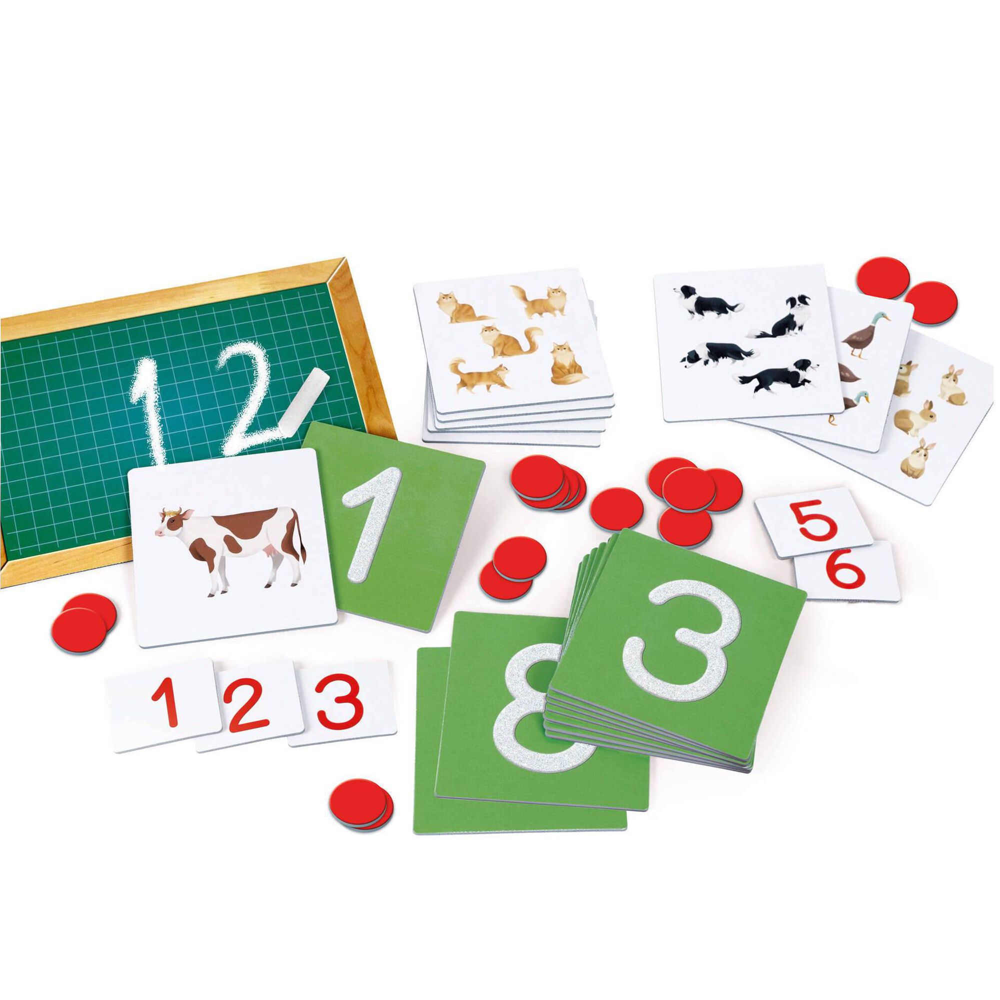 Jogo Montessori - Números Tácteis Jogo Montessori - Números Tácteis