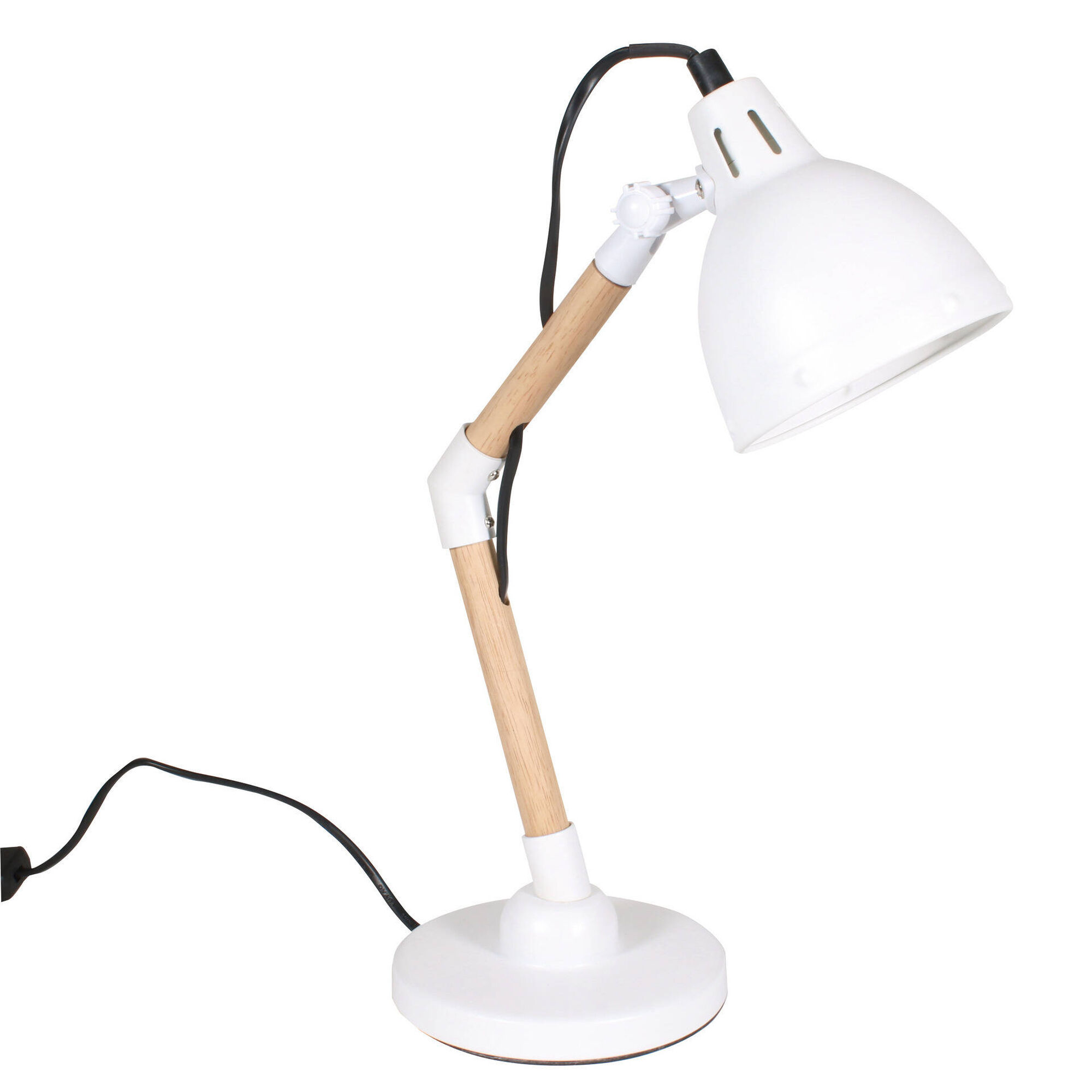 Candeeiro de Mesa Metal Preto 