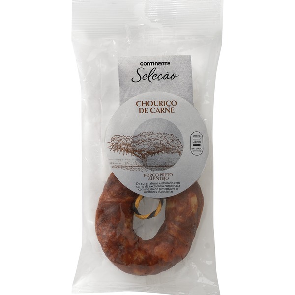 Chouriço de Porco Preto Alentejano Continente Seleção