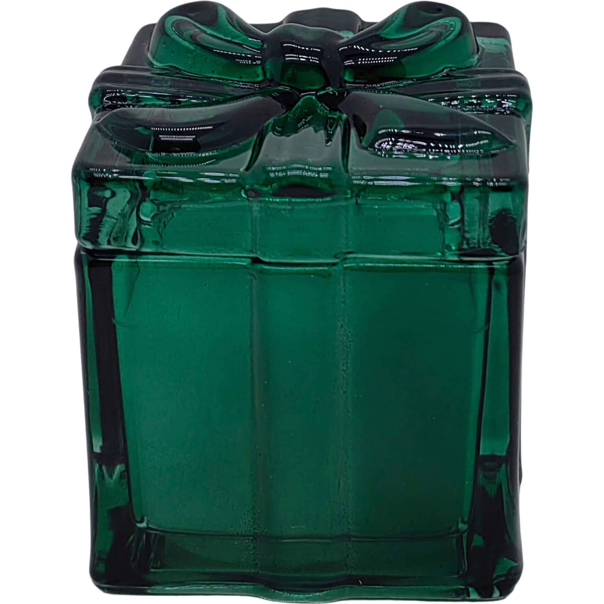 Vela em Copo Verde 70g com Tampa Taço