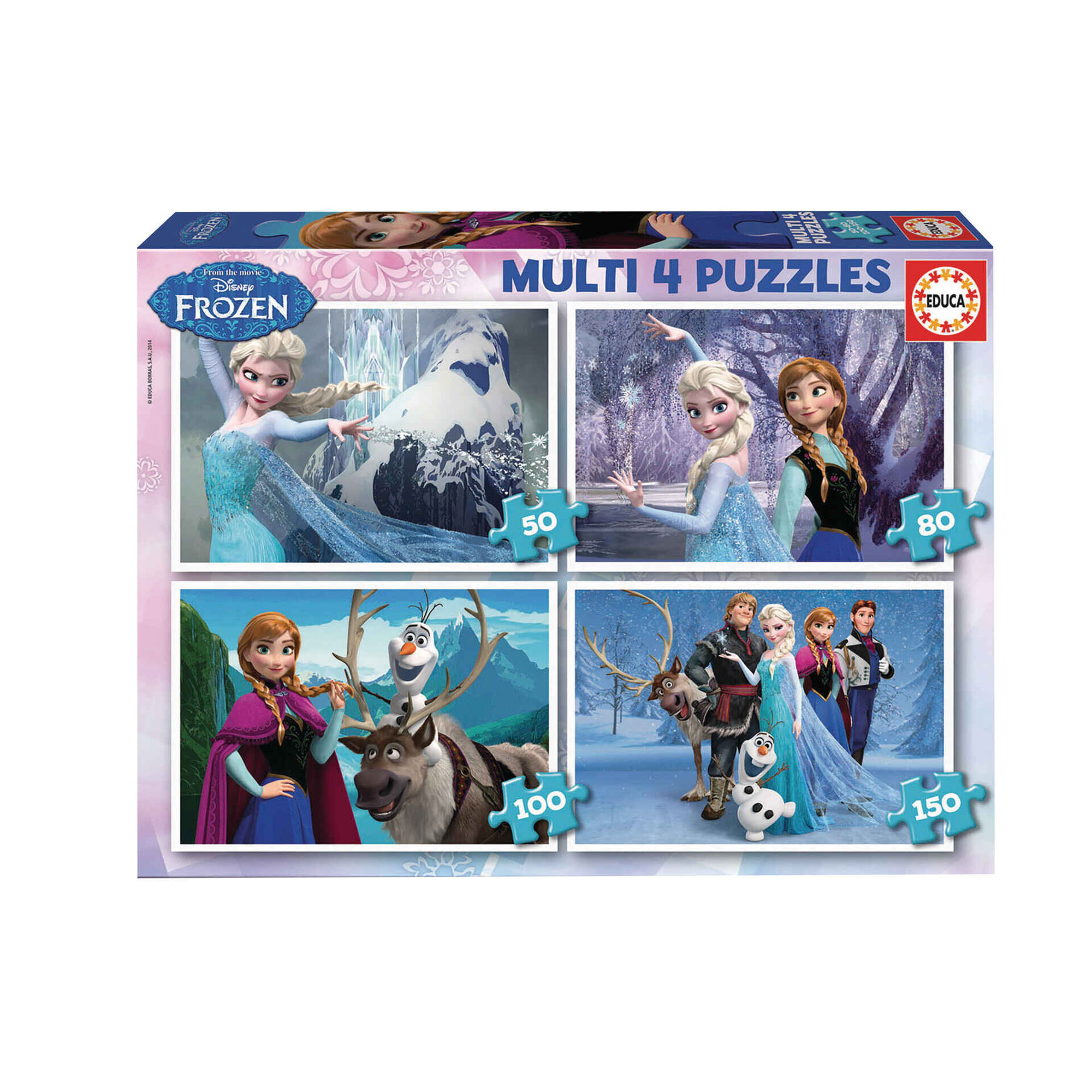 Puzzle Progressivo 20 a 150 Peças (vários modelos)