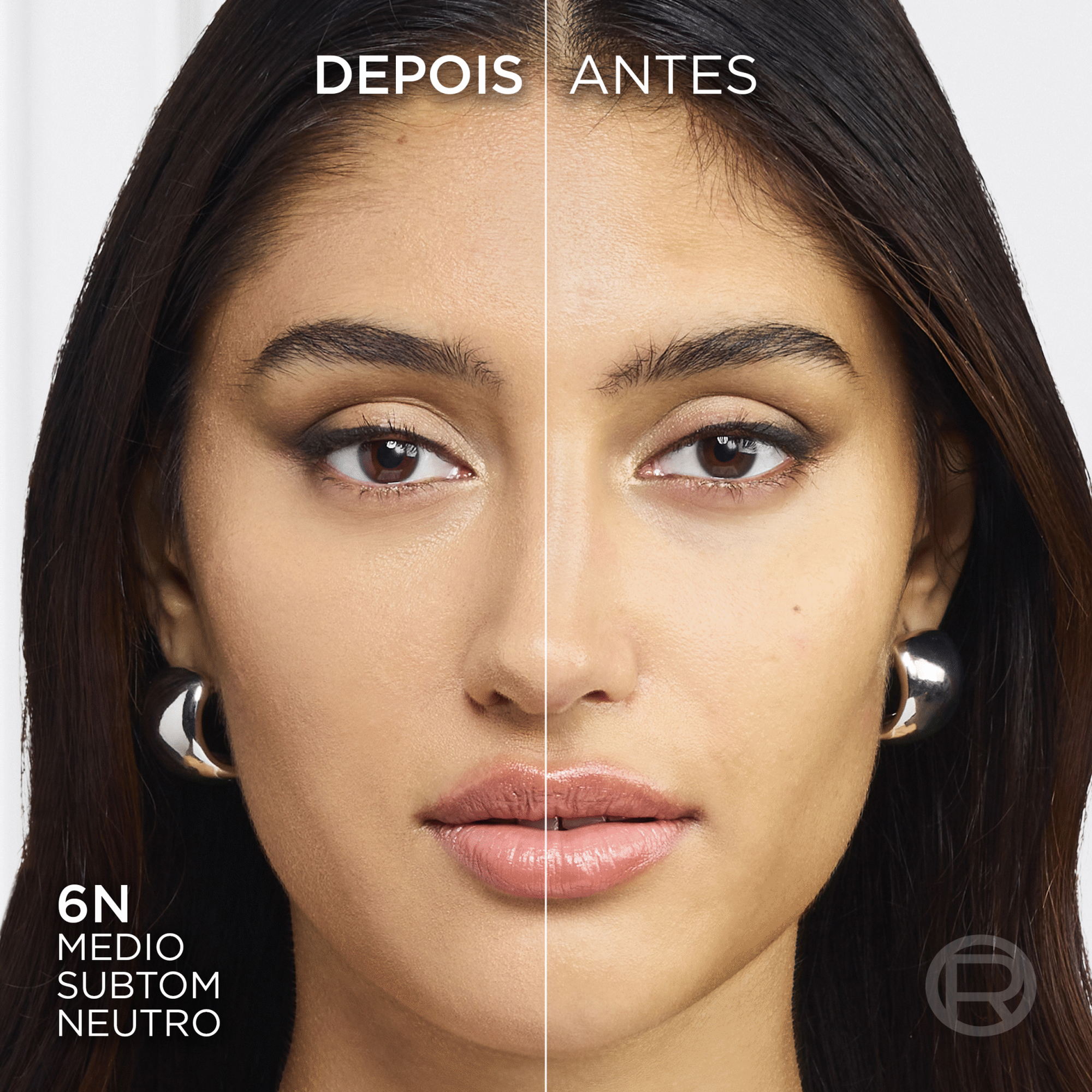 Base de Rosto Accord Parfait 6.N L'Or&eacute;al Paris