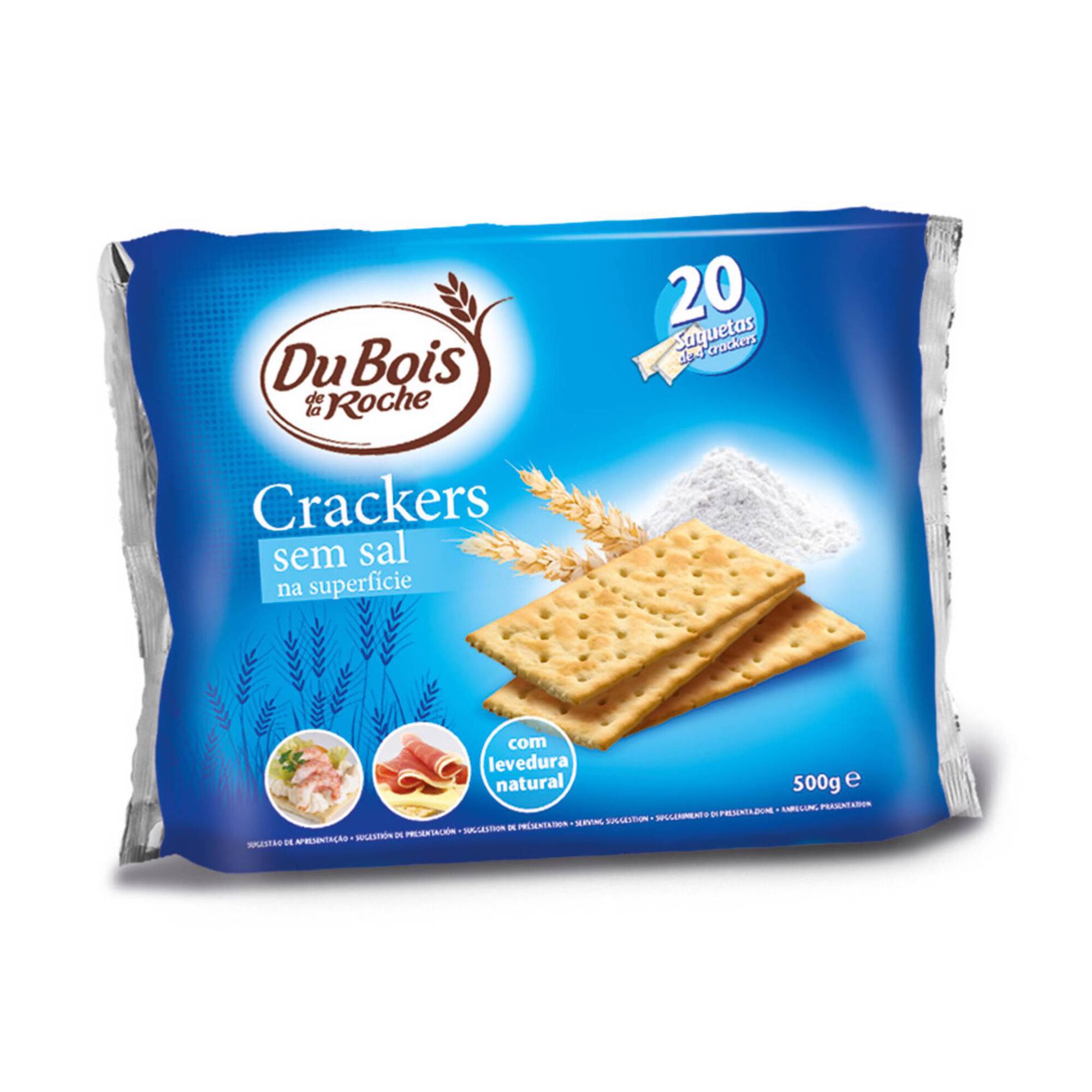 Bolachas Crackers sem Sal