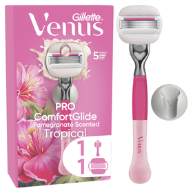 Máquina Depilatória Venus Pro Comfortglide Tropical com 1 Recarga
