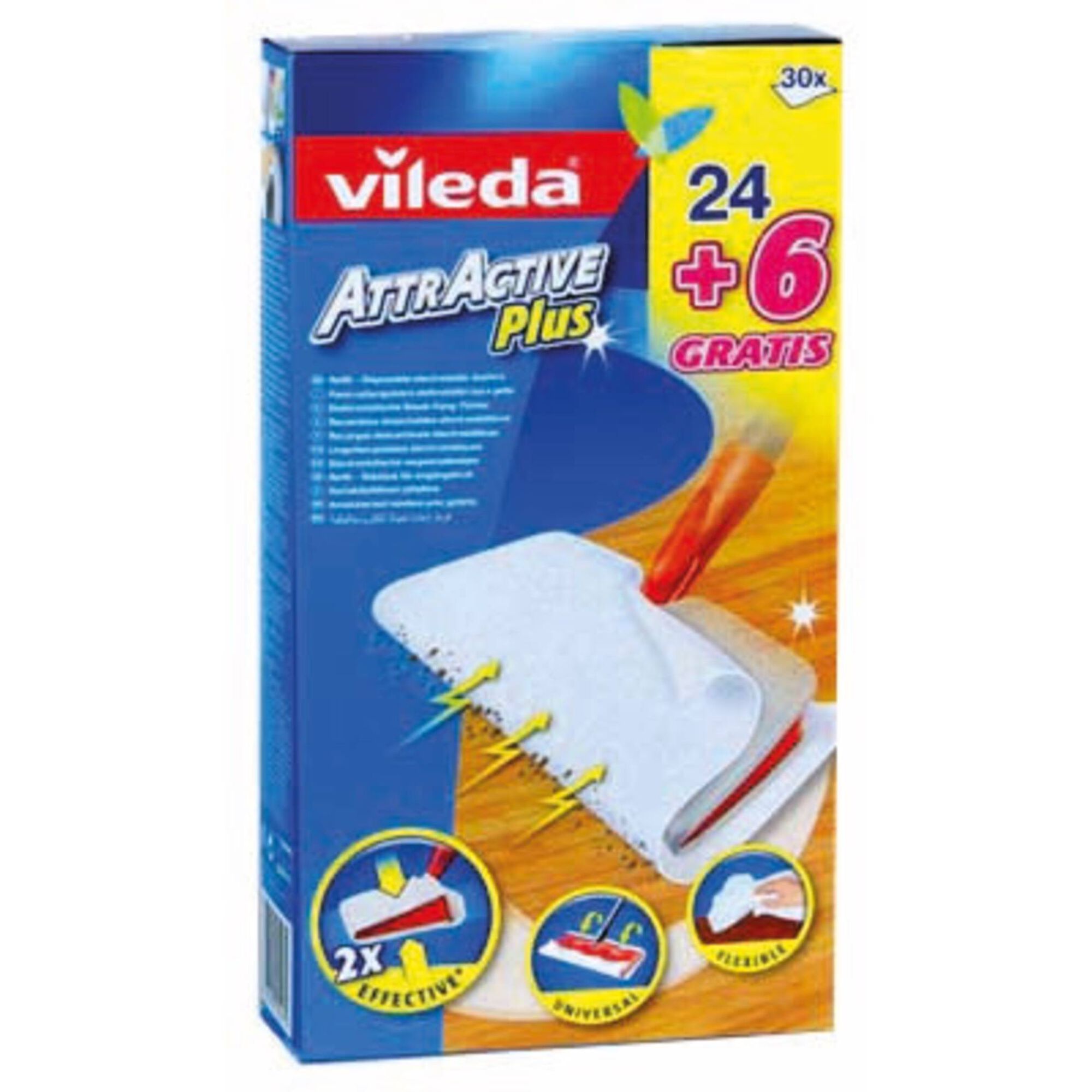 Recargas Mopa Descartáveis 24+6 Attractive Plus Recargas Mopa Descartáveis 24+6 Attractive Plus