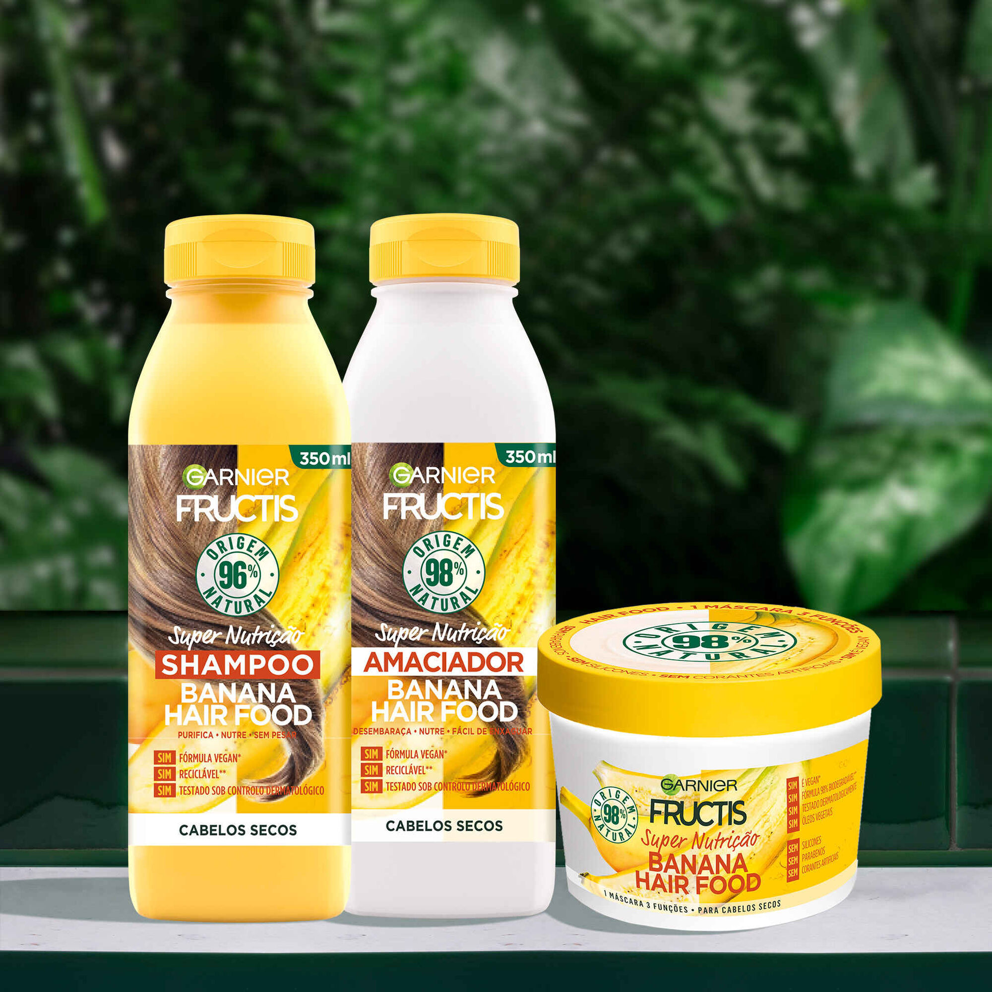 Rotina Fructis Hair Food Banana Rotina Fructis Hair Food Banana