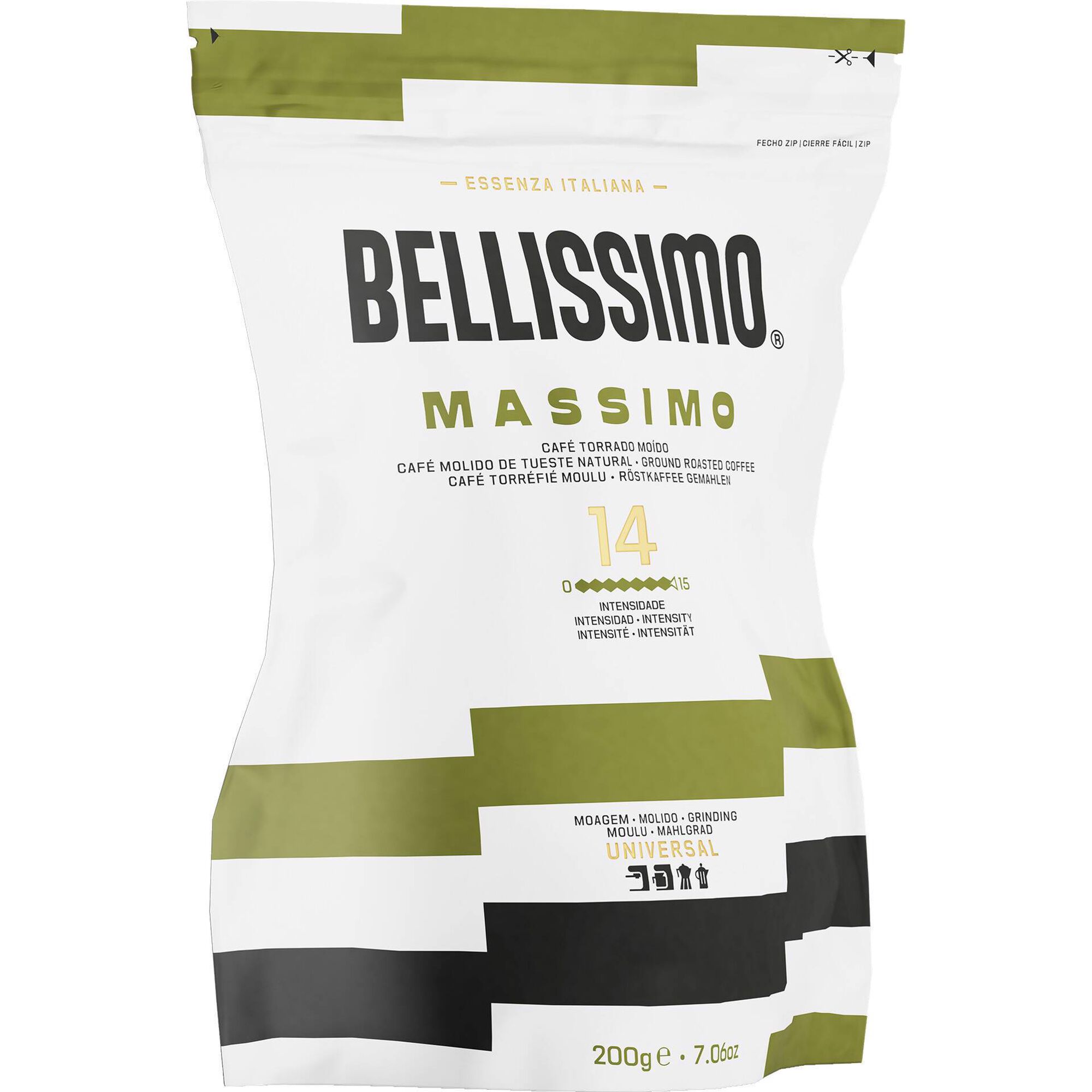 Caf&eacute; Mo&iacute;do Aroma Massimo Bellissimo