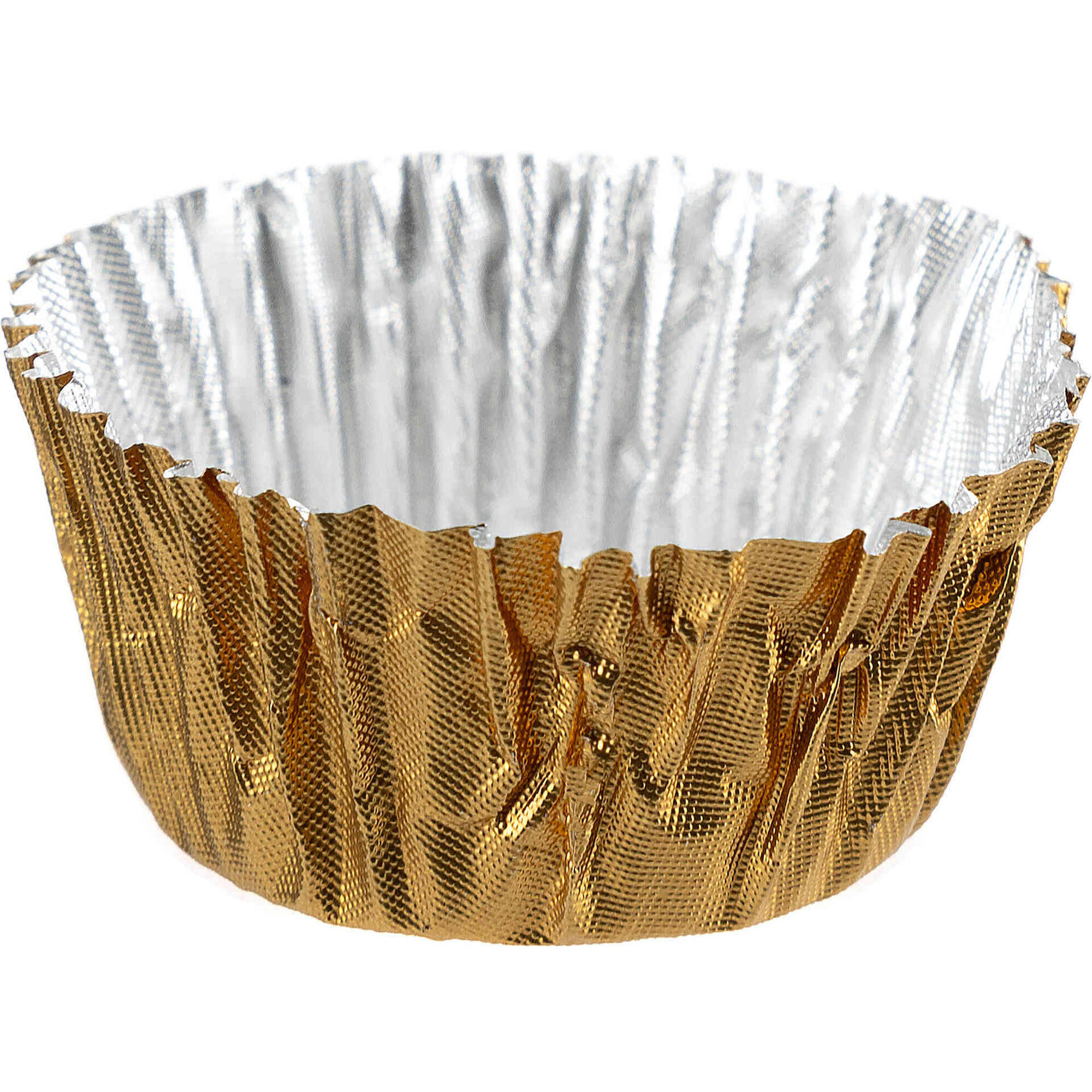 Formas Papel Frisado Douradas