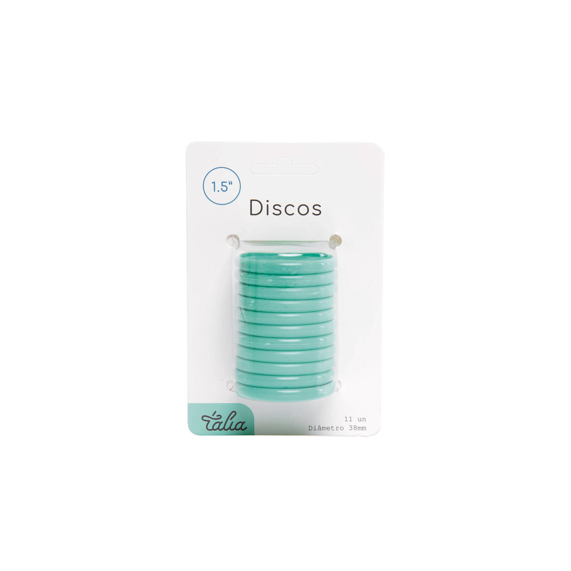 Argolas para Caderno Smart Verdes