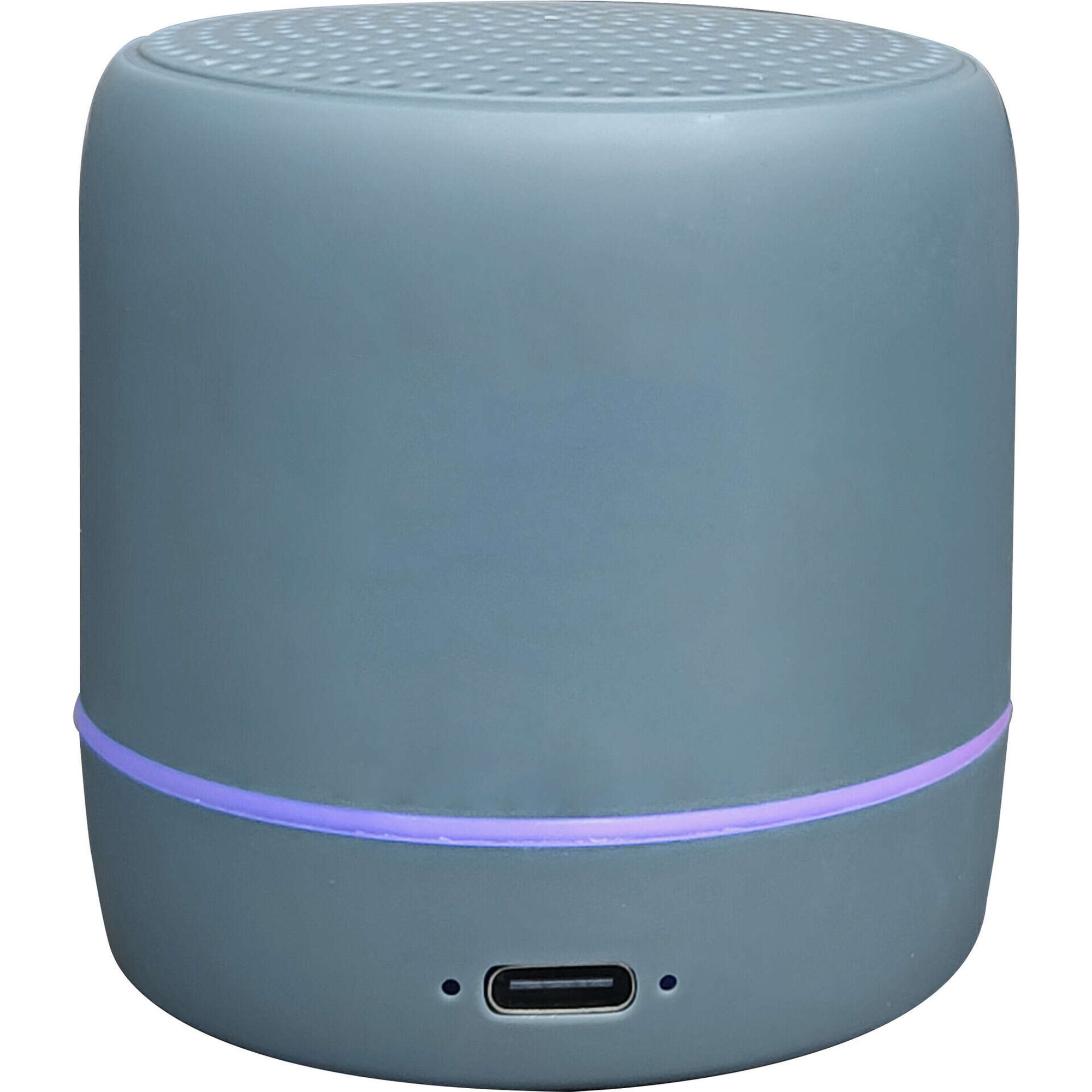 Coluna de Som com Luz Led Fusion Azul Bazar&atilde;o