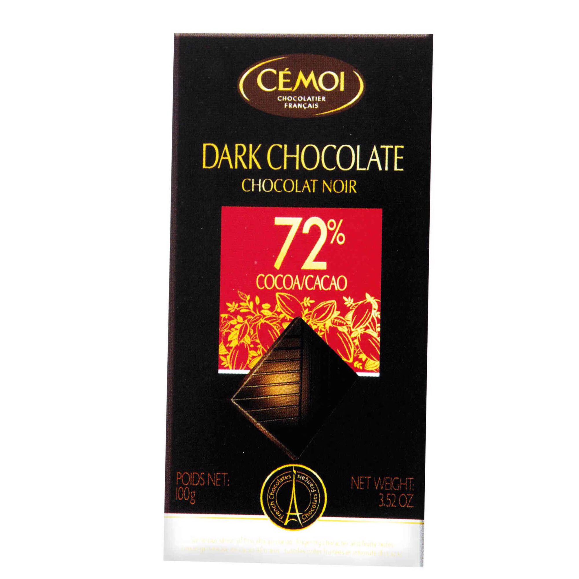 Tablete de Chocolate Negro 72% Cacau