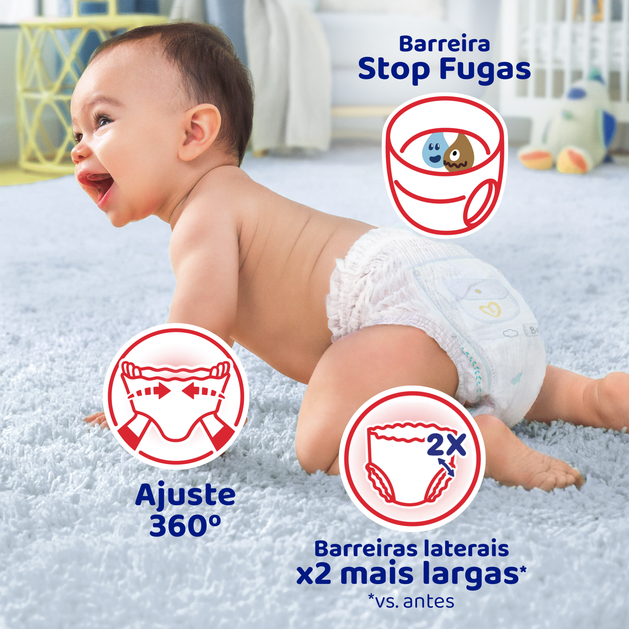Fraldas Cueca Pants 9-15kg T4