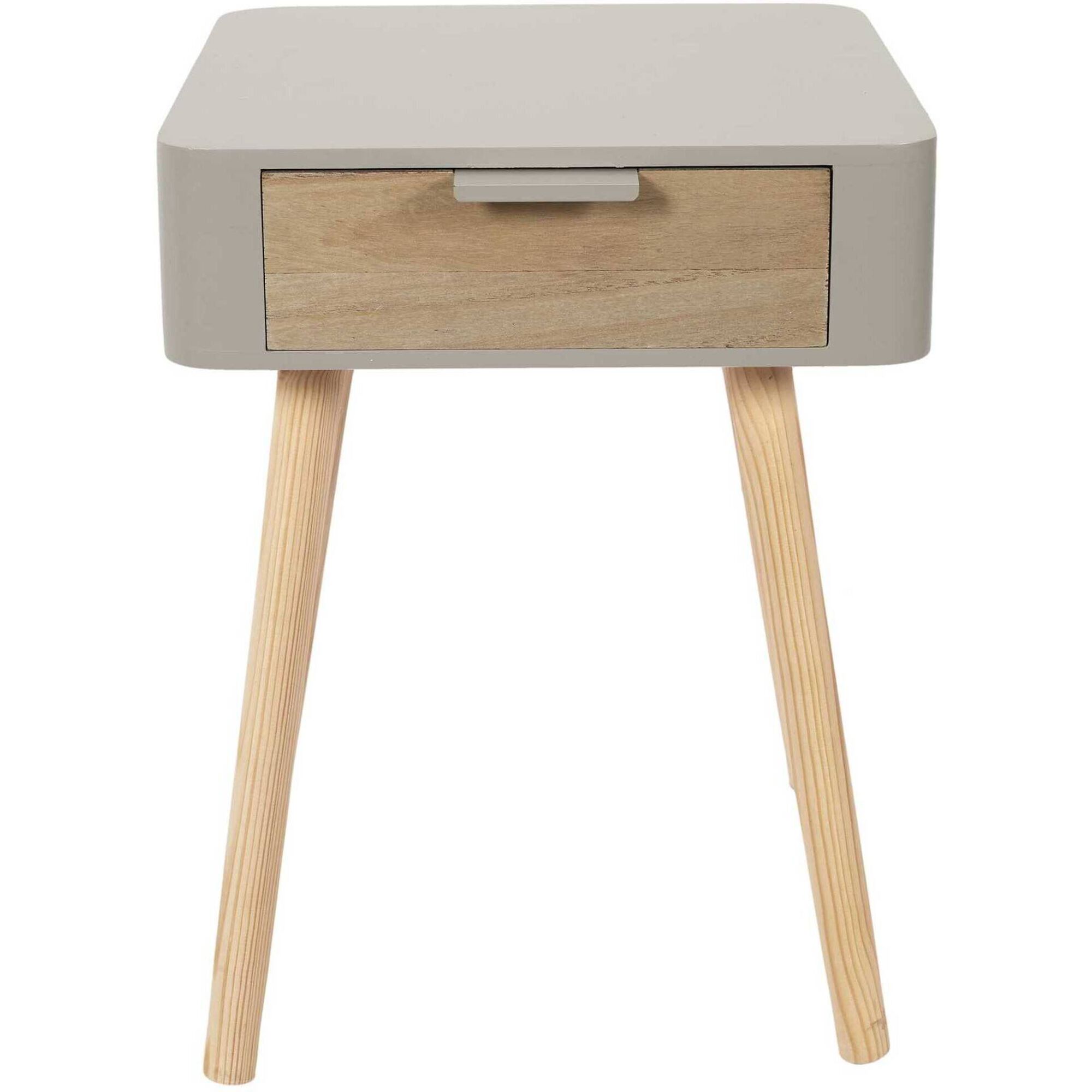 Mesa Cabeceira Taupe