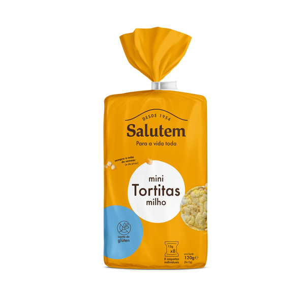 Tortitas de Milho Mini Salutem