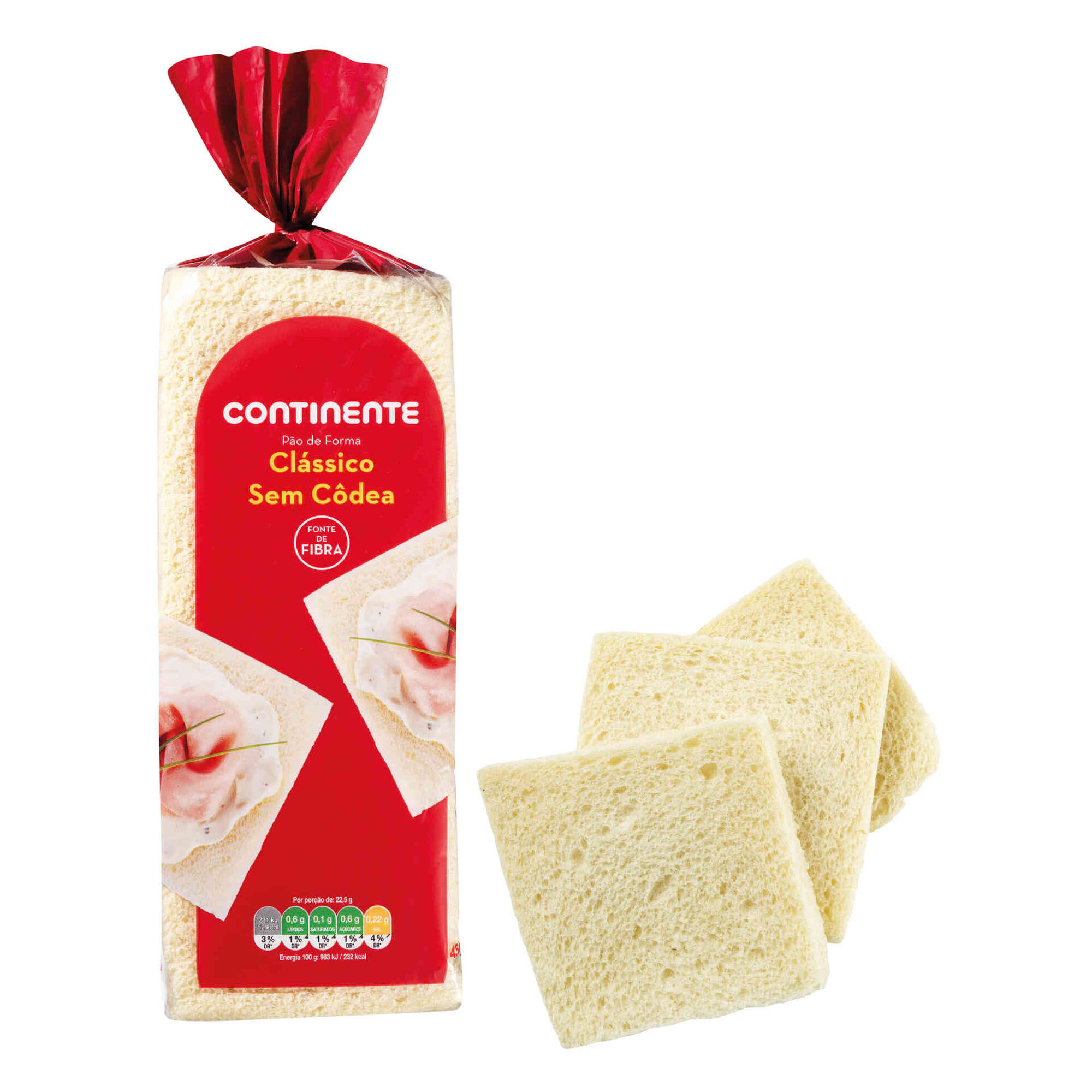 Pão de Forma sem Côdea