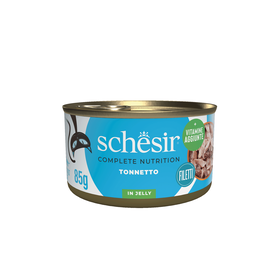 Comida H&uacute;mida para Gato Adulto Atum em Gelatina Schesir