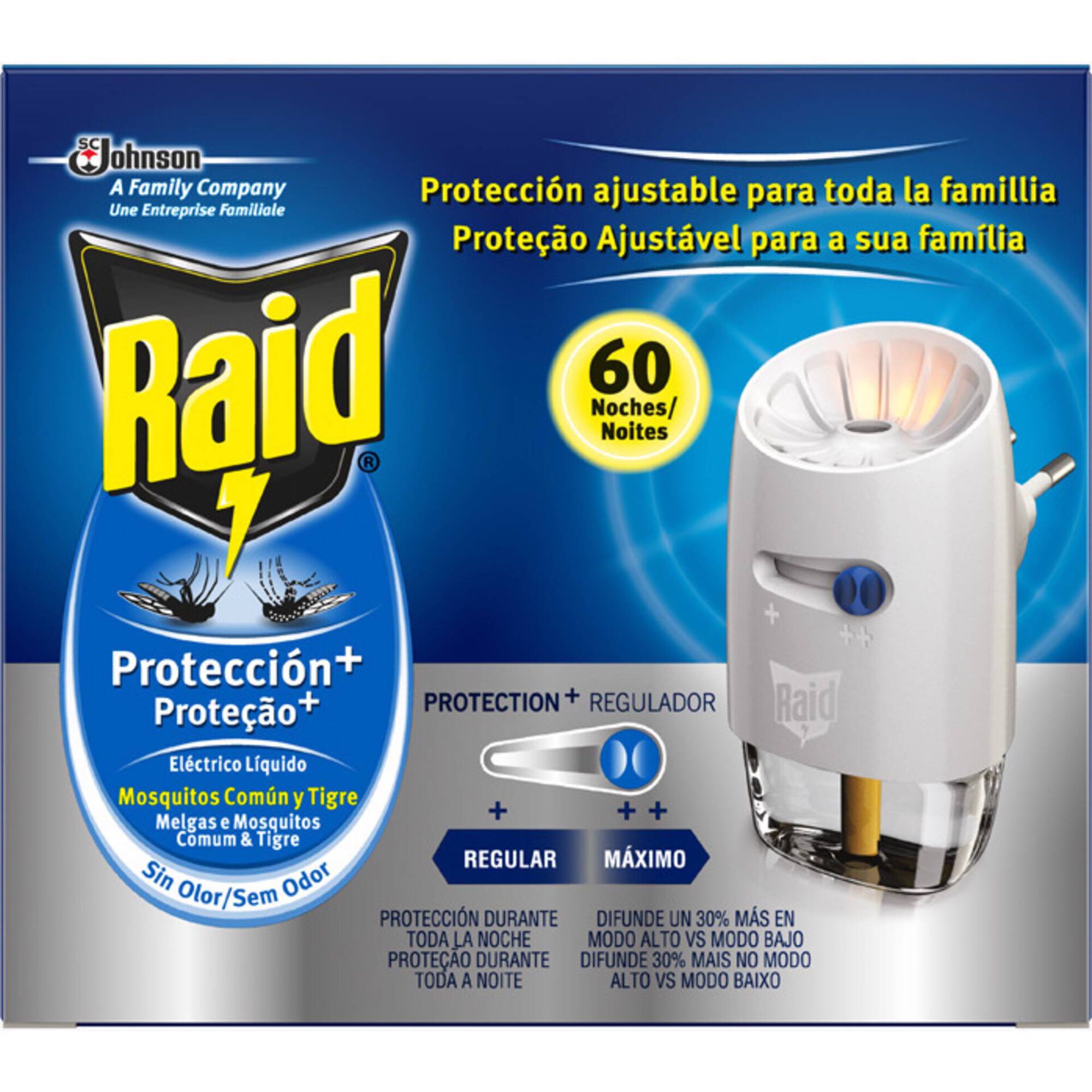 Inseticida Elétrico Melgas e Mosquitos + Recarga Proteção Plus